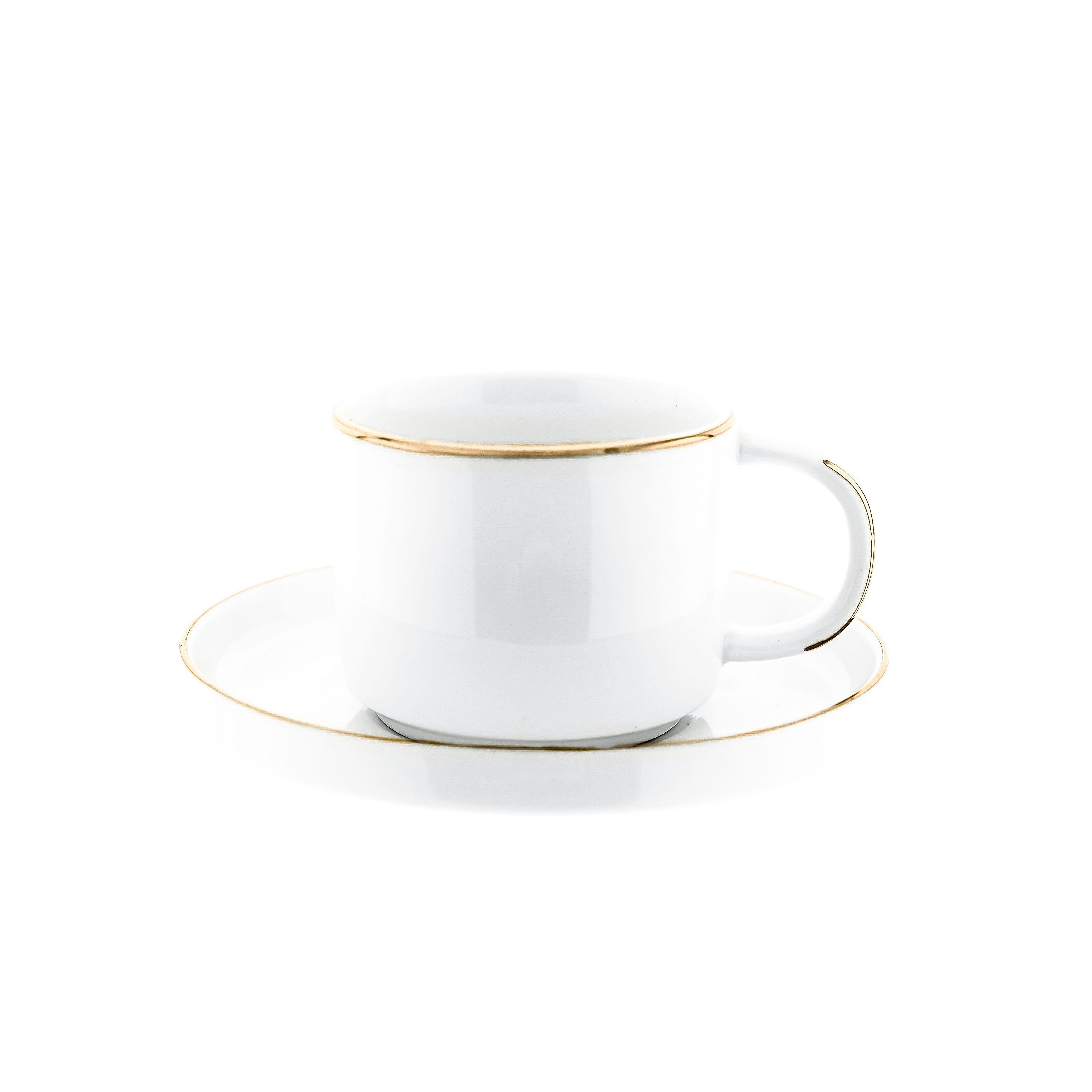Espressotasse Espressotasse 12 Teiliger Mokkatassen-Set aus Porzellan 100 ml