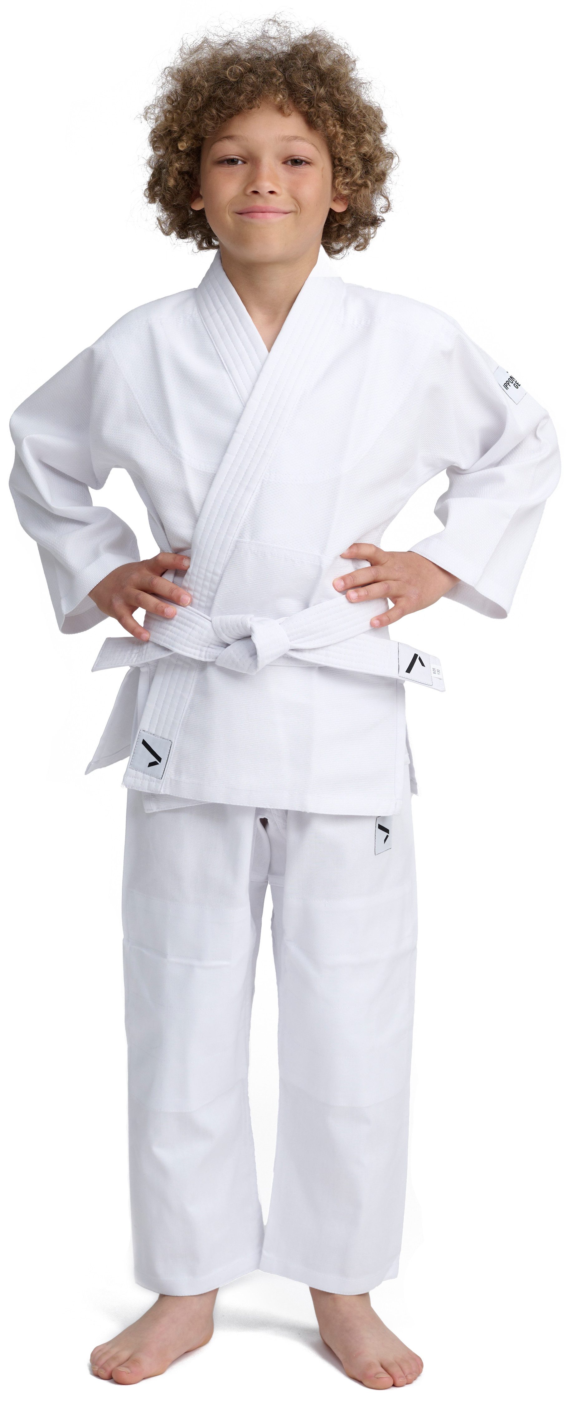 IPPONGEAR Judoanzug Beginner 2, Gummizug & Schnürbund an der Hose I 190gr/m² Stoffdichte