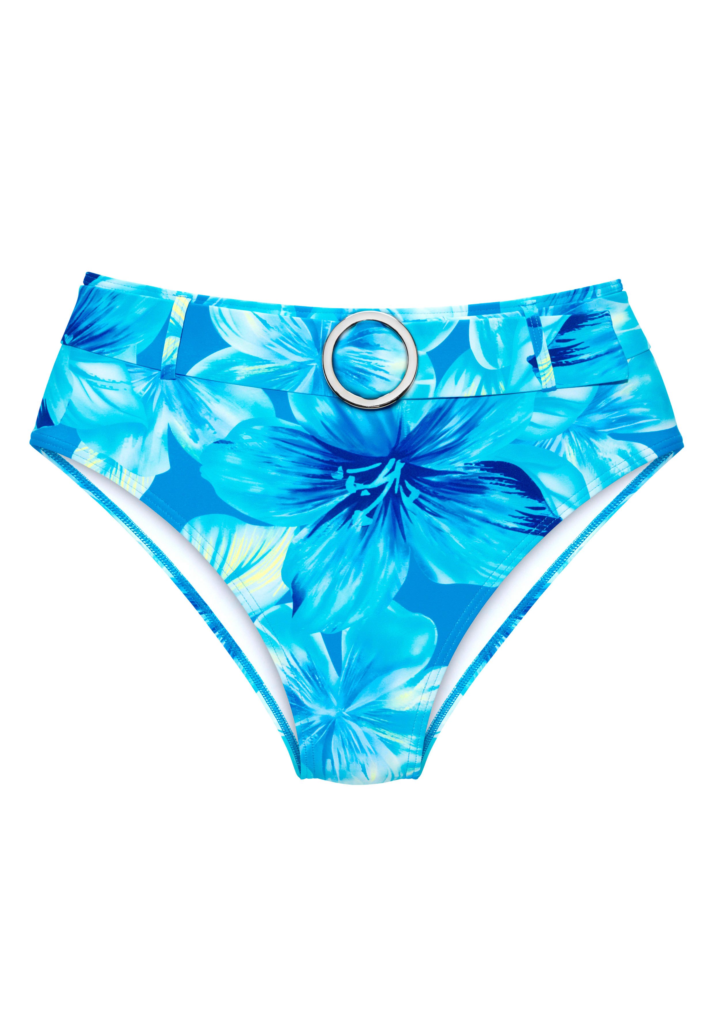 s.Oliver Highwaist-Bikini-Hose Jayce mit breitem Gürtel. Reduzierter Preis € 34,99. Unverbindliche Preisempfehlung € 39,99