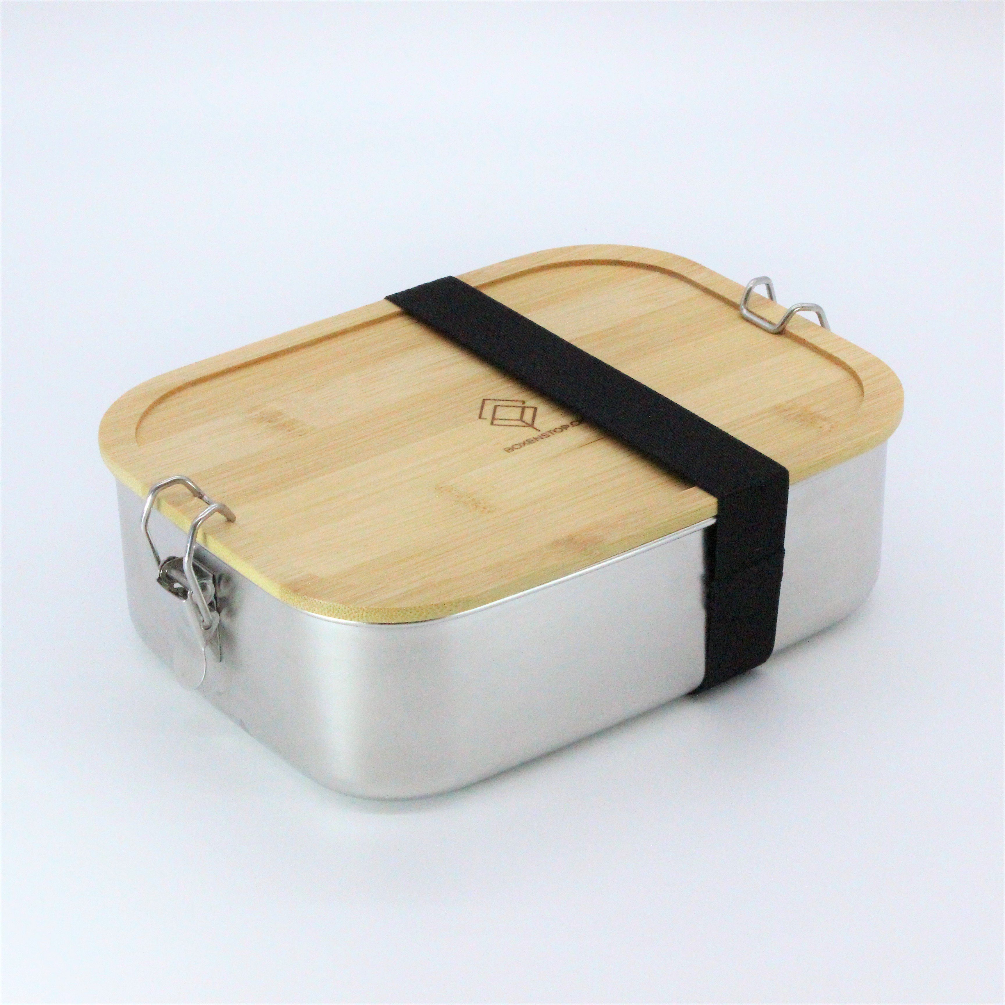 Mein-Boxenstop.de Lunchbox Edelstahl Brotdose, Lunchbox für Kinder und Erwachsene inkl. Zubeh.