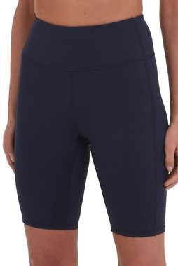 TCA 3/4-Hose TCA Damen Yoga-Shorts hohe Taille mit Handytasche - Dunkelblau, XS (1-tlg)