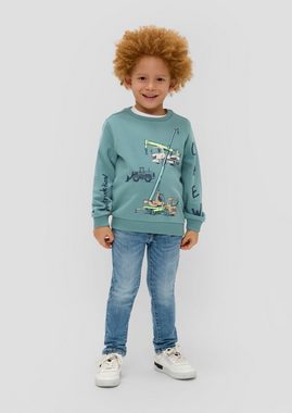 s.Oliver Sweatshirt Sweatshirt mit Frontprint