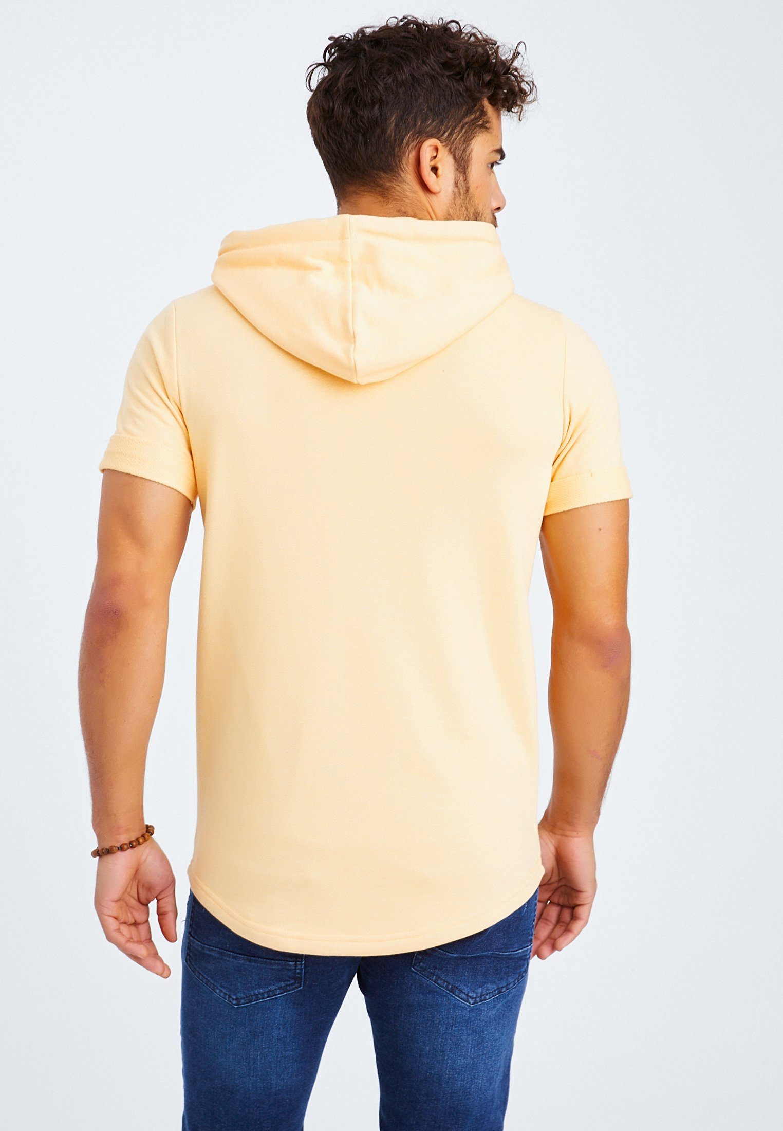 Nelson T-Shirt Kapuze LN-8317 orange Leif Herren T-Shirt