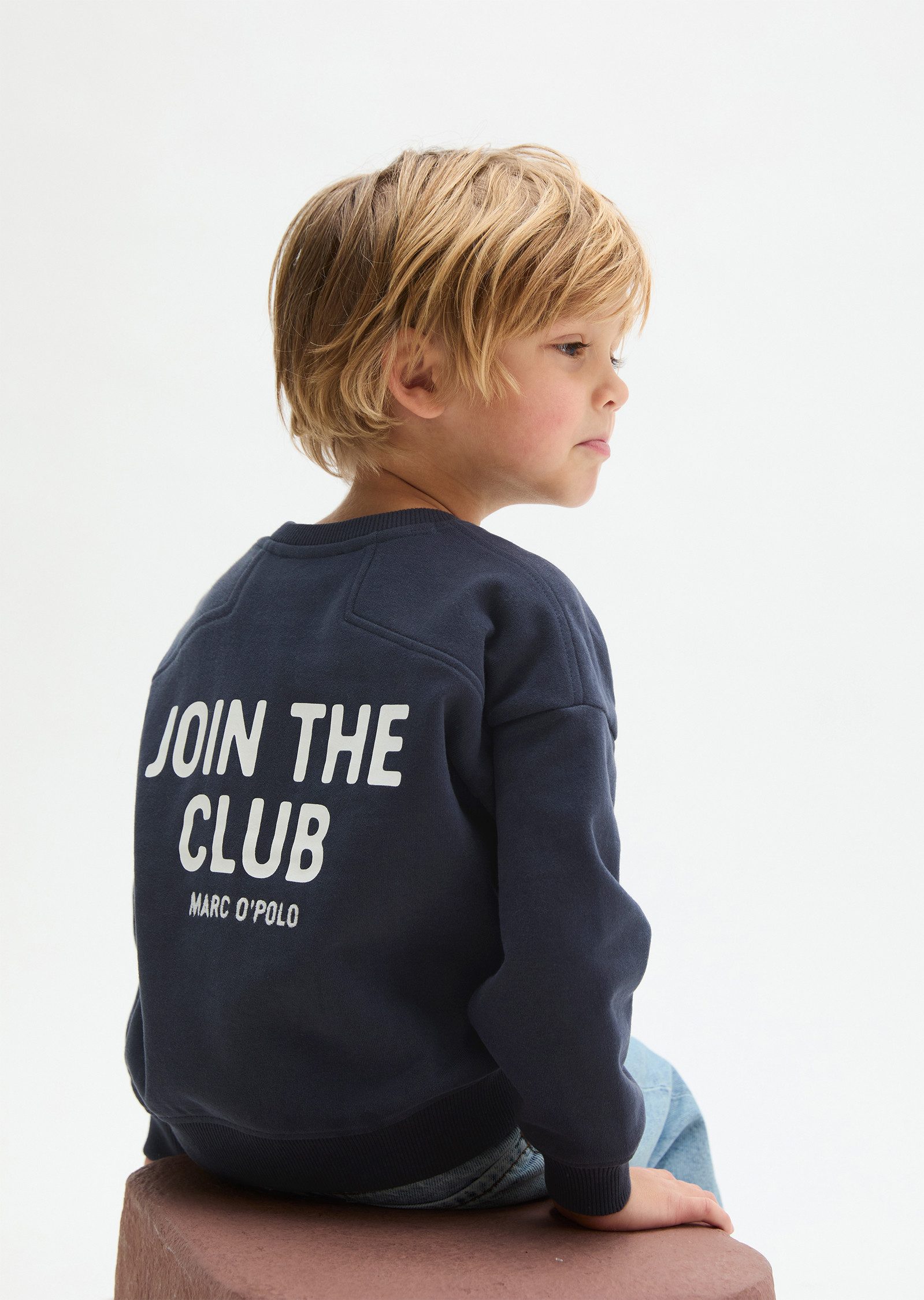 Marc O'Polo Sweatshirt für Jungs bis Größe 122, großer Rückenprint