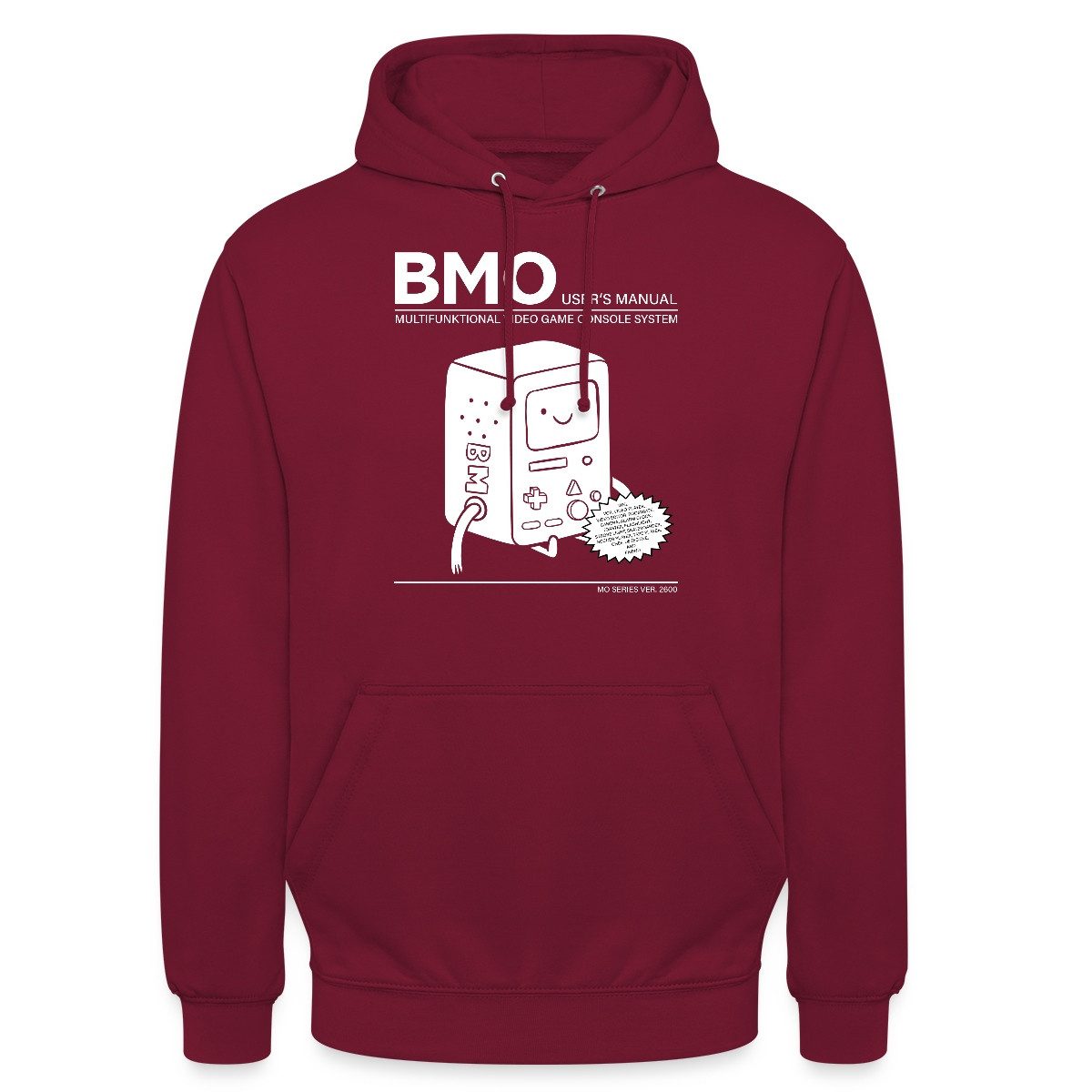Spreadshirt Hoodie Adventure Time Mit Finn Und Jake BMO Beemo Unisex Hoodie (1-tlg) Unisex-Schnitt: Sitzt bei Männern körpernah, bei Frauen weit