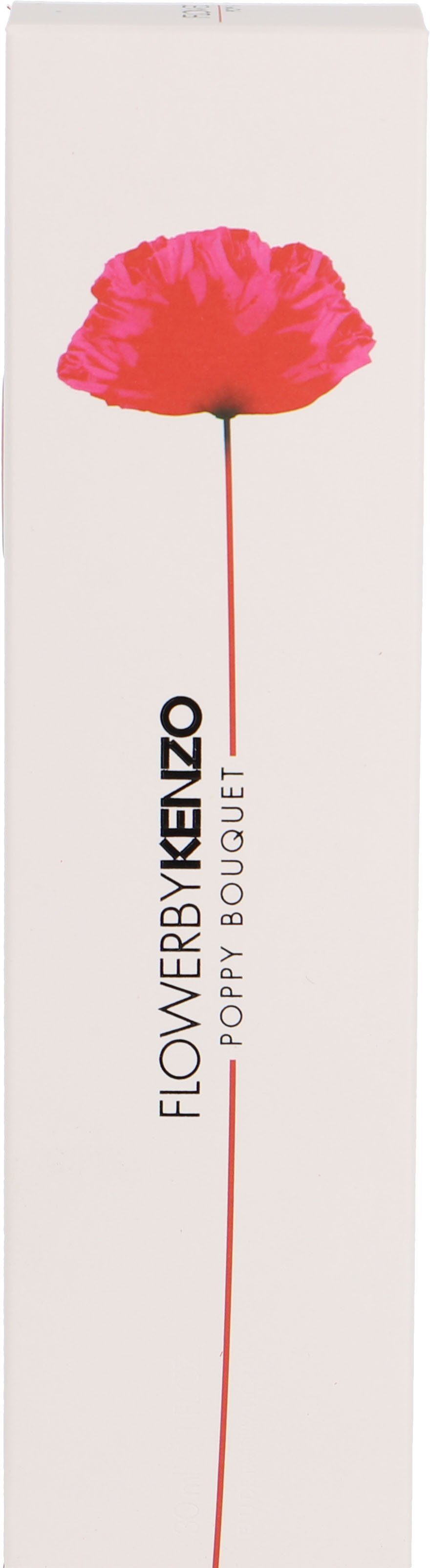 KENZO Eau de Parfum Flower Poppy Bouquet, mit einem prächtigen Bouquet