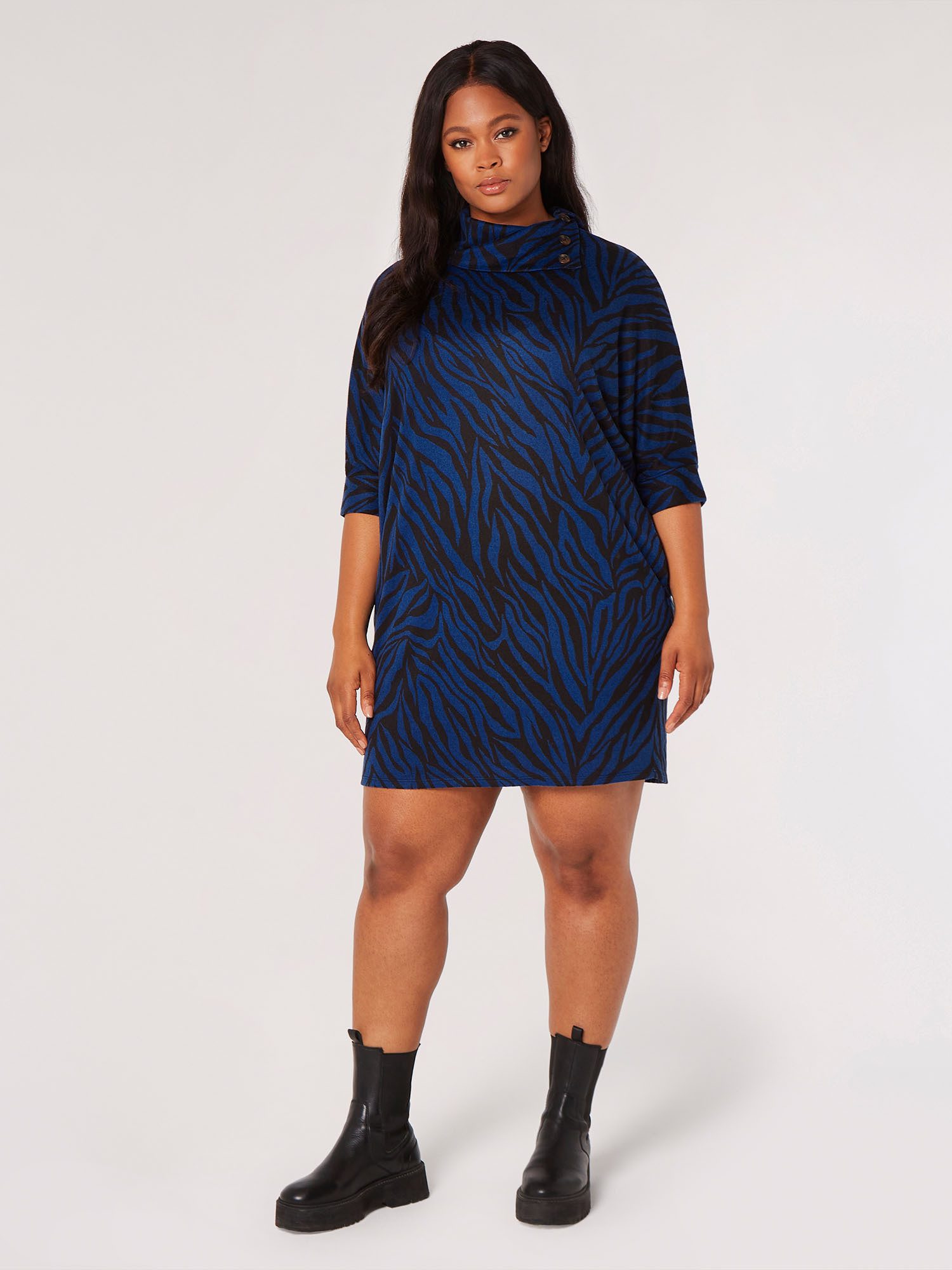 Apricot Druckkleid Zebra Soft Touch Kleid, günstig online kaufen