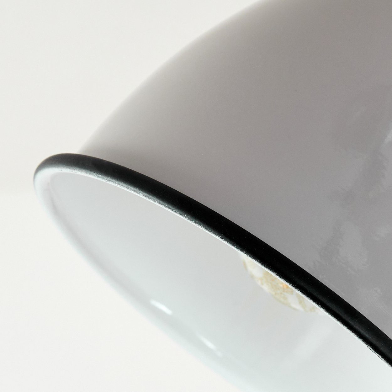 Leuchtmittel, verstellbaren Metall Leuchte hofstein Strahlern, aus Design, Deckenleuchte »Spadacenta« Grau/Weiß/Schwarz, ohne mit 3xE14 Retro/Vintage in Deckenlampe