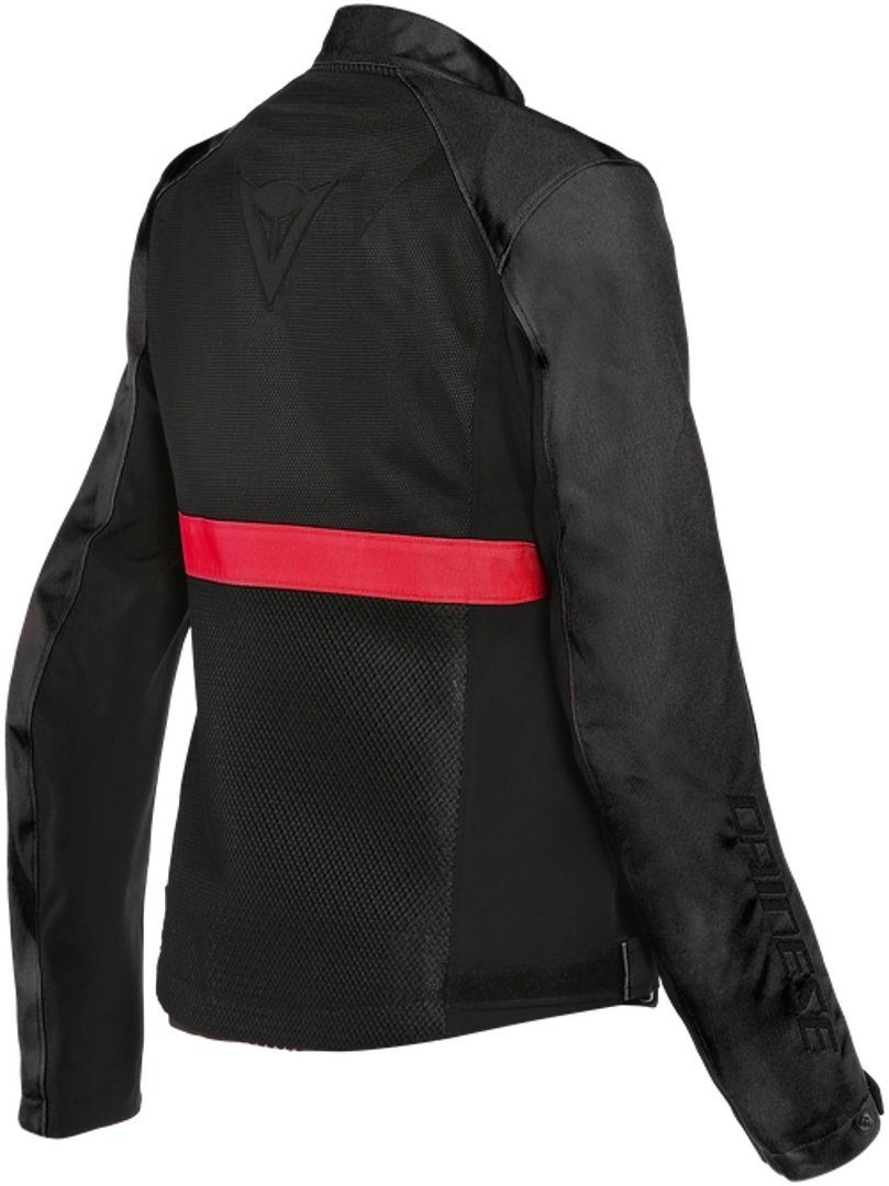 Dainese Motorradjacke Air Tex Ribelle Damen Motorrad Textiljacke Black/Red