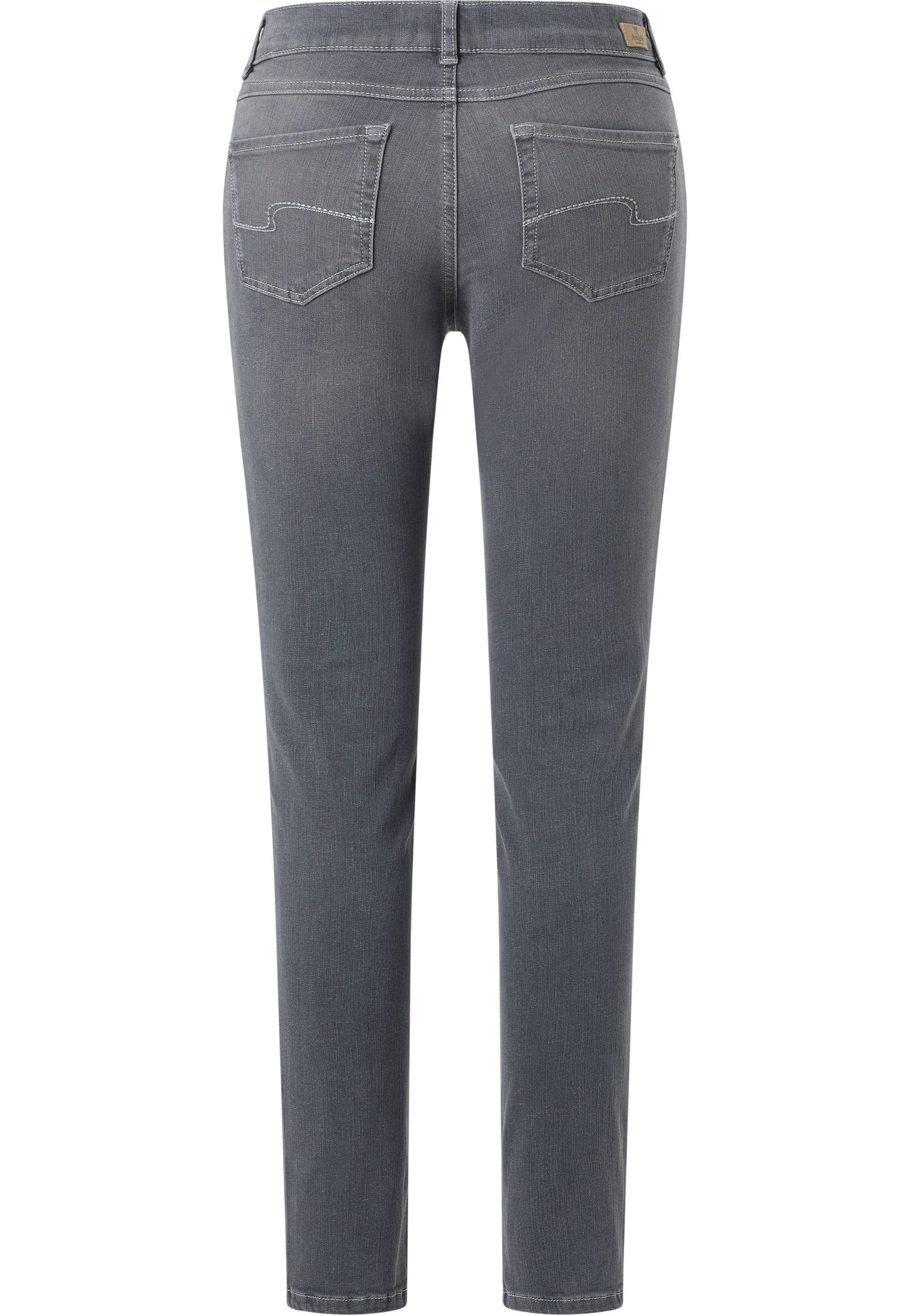 used mid SKINNY ANGELS Skinny-fit-Jeans grey