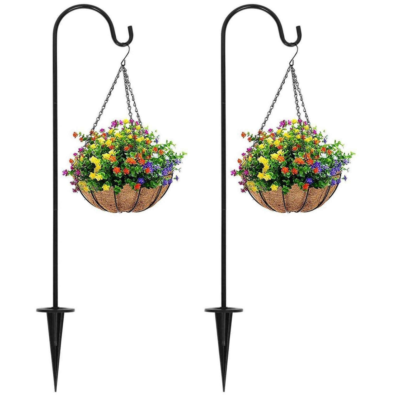 LuxusKollektion Vogelhaus Schäferhaken Garten 74cm Vintage Eisen