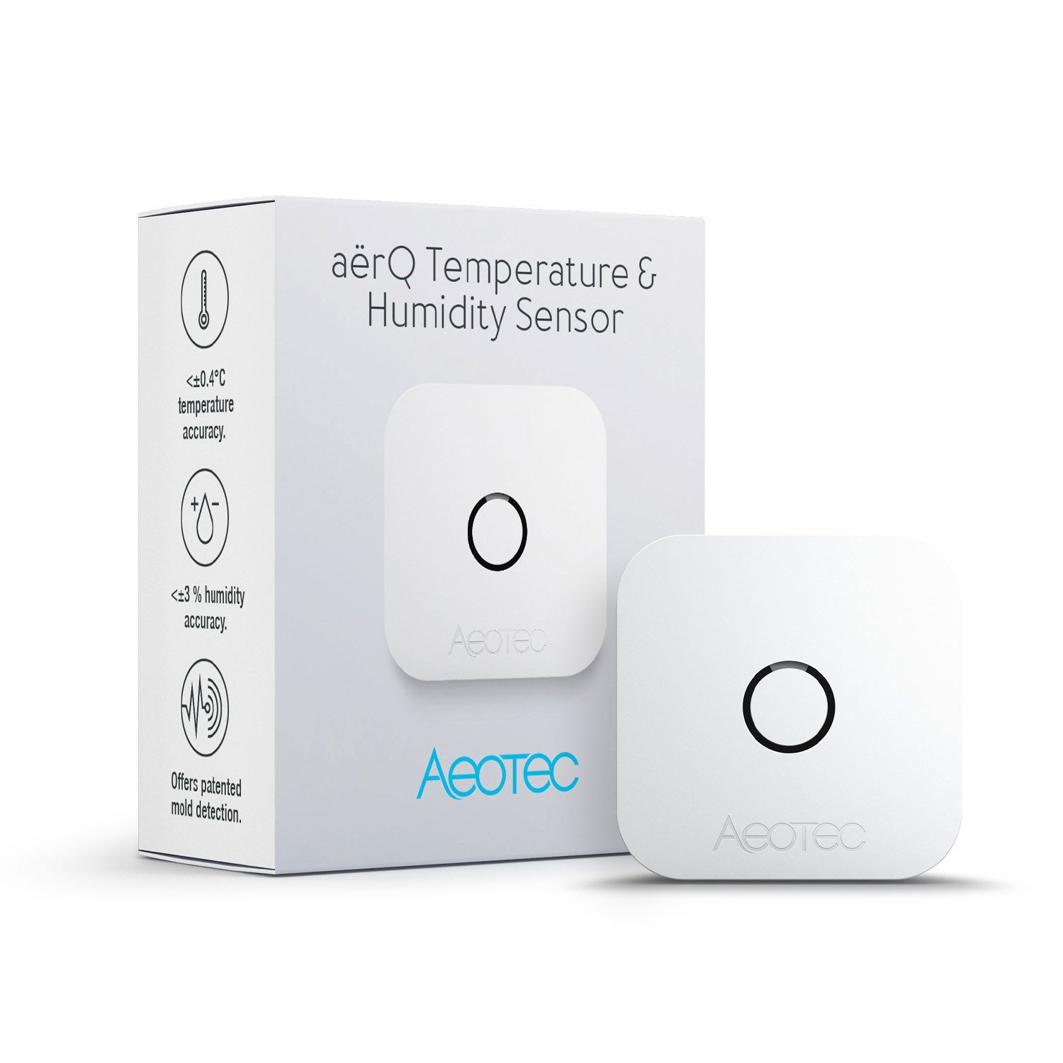 Aeotec aërQ Temperature & Humidity Sensor Smart-Home-Zubehör