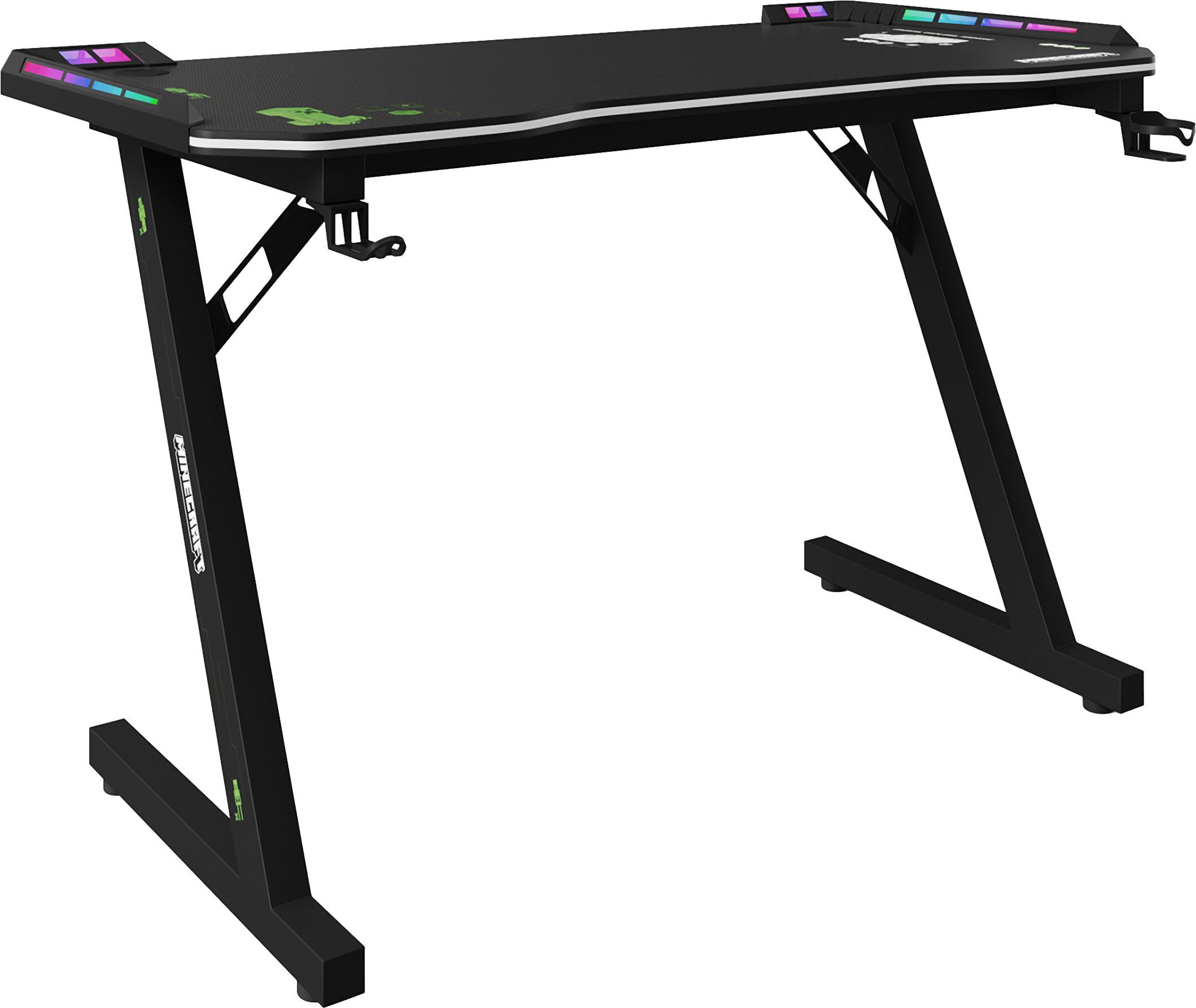 Phoenix Gamingtisch, inkl RGB LED Beleuchtung
