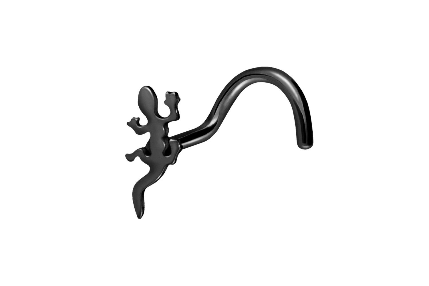 PIERCINGLINE Nasenpiercing Chirurgenstahl Nasenstecker Spirale GECKO (Nasen günstig online kaufen