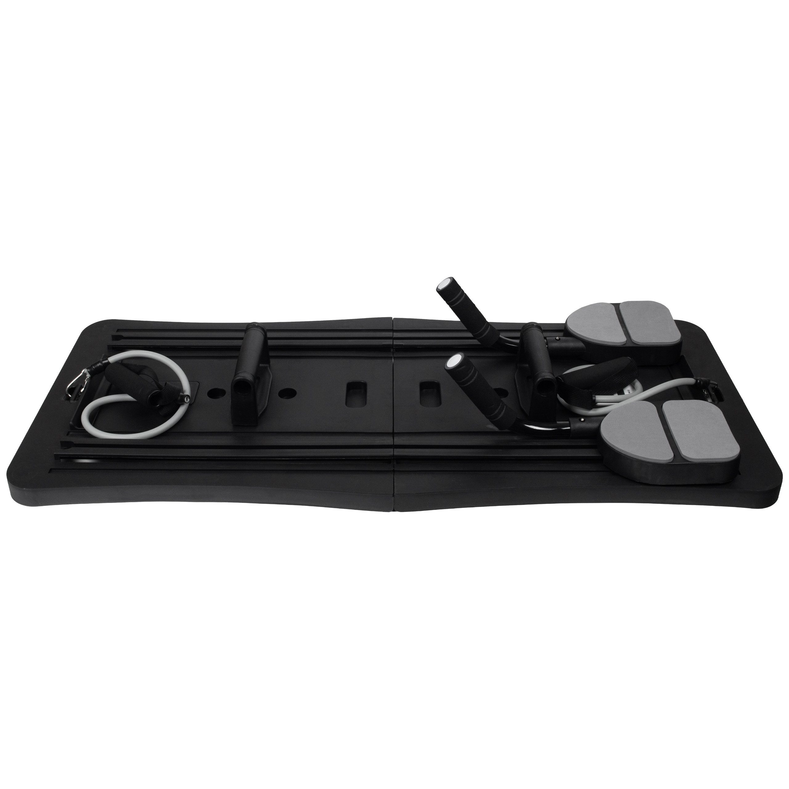 COIL Pilates-Reformer Pilates-Board, Yoga-Board, multifunktionales Trainingsgerät, (Set), 6in1, Timer, maxi. Belastung bis zu 100 kg, Faltbar