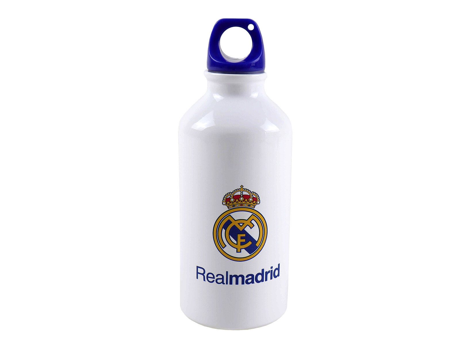 Real Madrid Trinkflasche 400 ml aus Aluminium 18 × 7 × 7 cm für Schule Sport und unterwegs