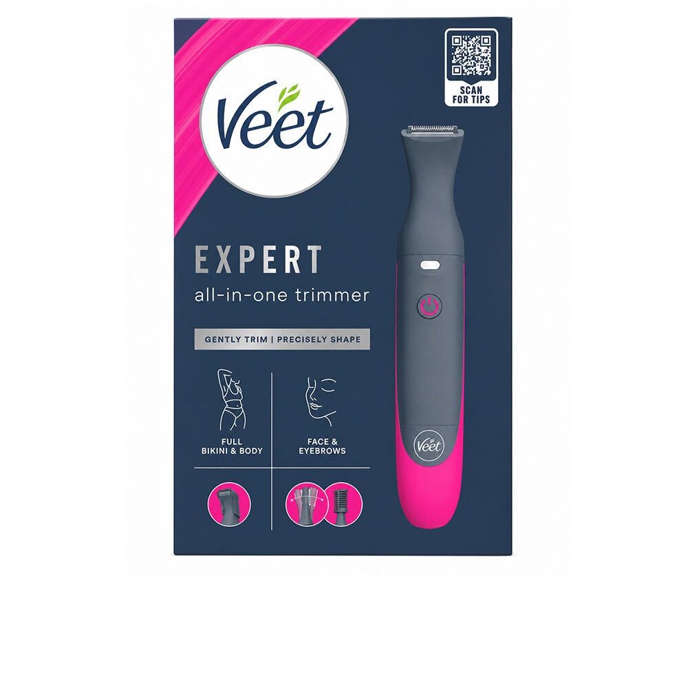 Veet Körper- und Bikinitrimmer EXPERT ELECTRIC TRIMMER Bikini, GESICHT UND KÖRPER