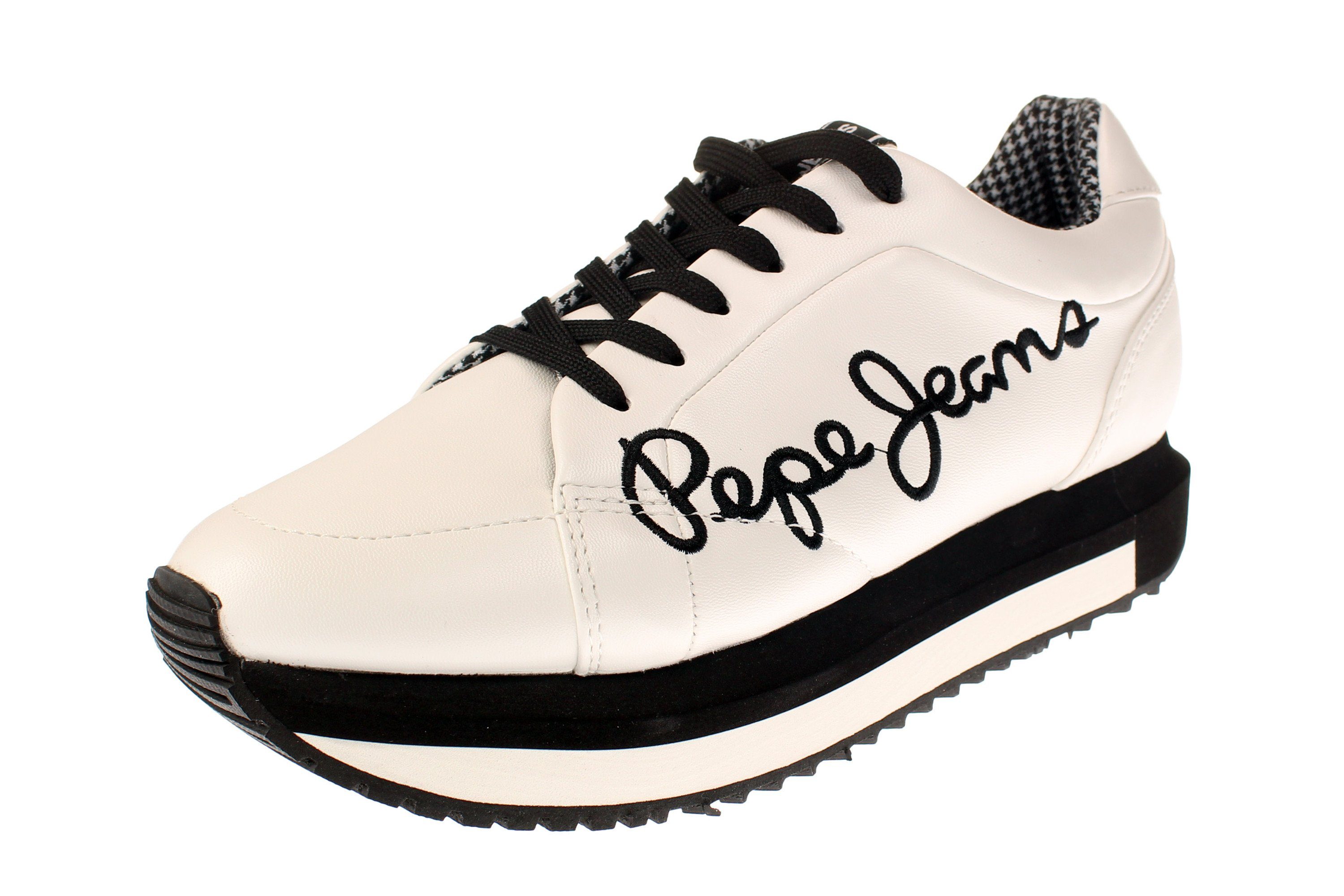 Pepe Jeans Pepe Footwear PLS 30907 - Damen Schuhe Sneaker - 800-white Sneaker