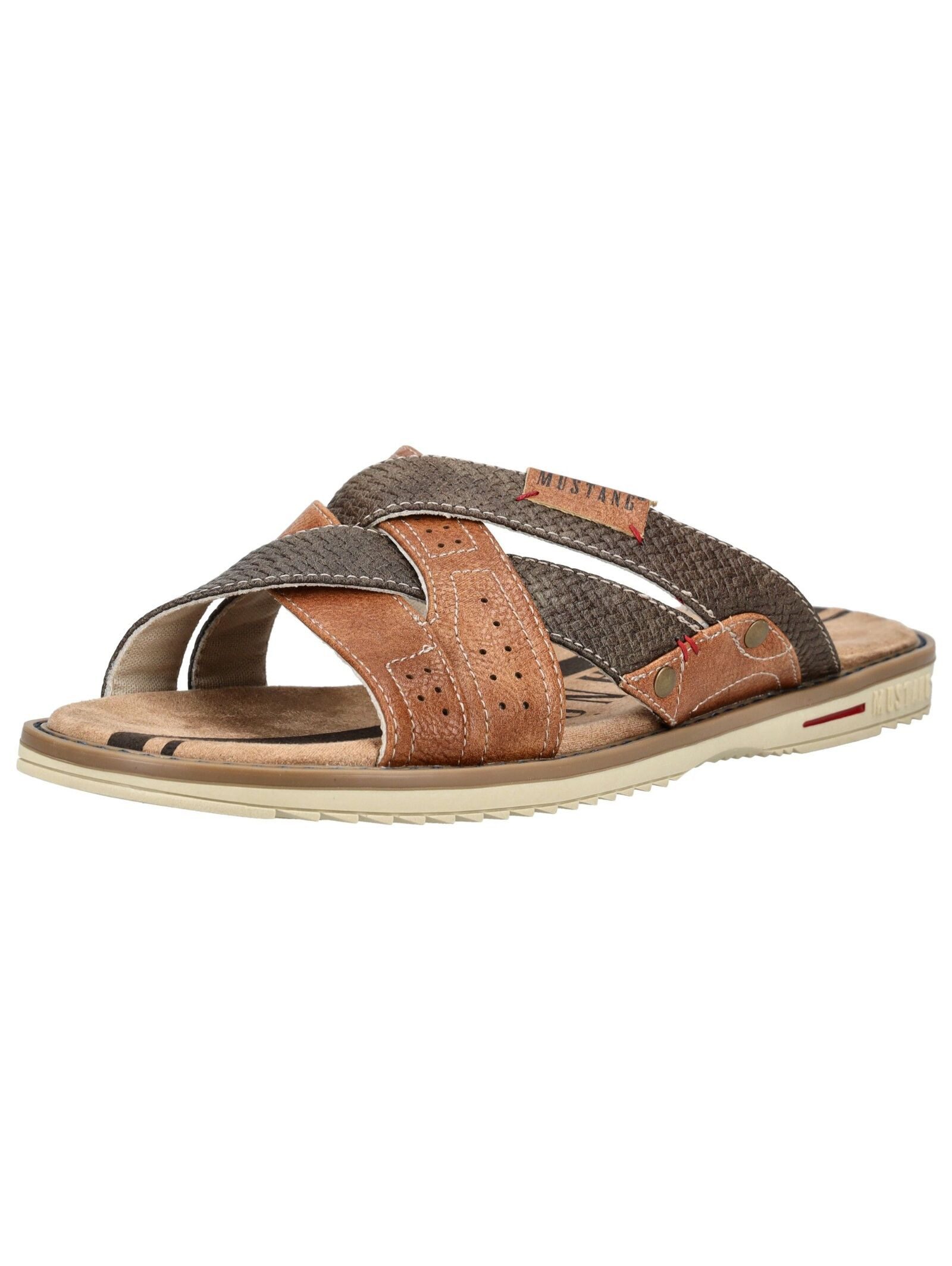 Mustang Shoes Mustang Shoes Pantoletten Lederimitat günstig online kaufen