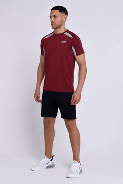 TCA Funktionsunterhemd TCA Herren Quickdry Sportshirt - Cabernet, XL
