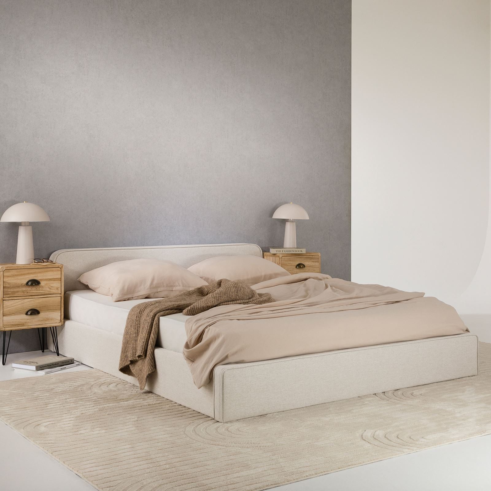 IDIMEX Polsterbett MARINI, Bett 140x200 cm mit Lattenrost Doppelbett mit Ko günstig online kaufen