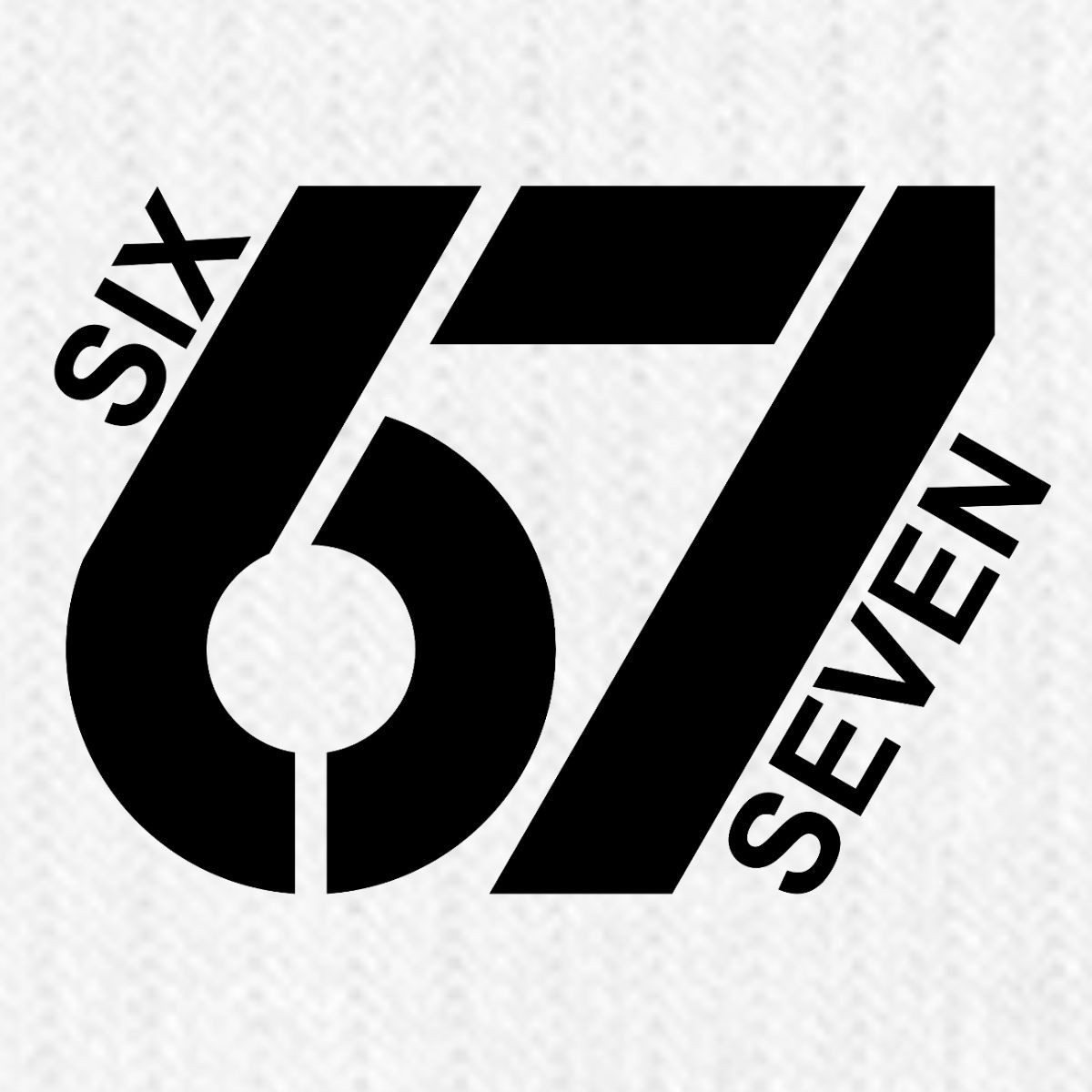 Spreadshirt Socken Six Seven 67 Jugendwort Meme Design 6 7 Kinder Tennissocken (1-Paar)