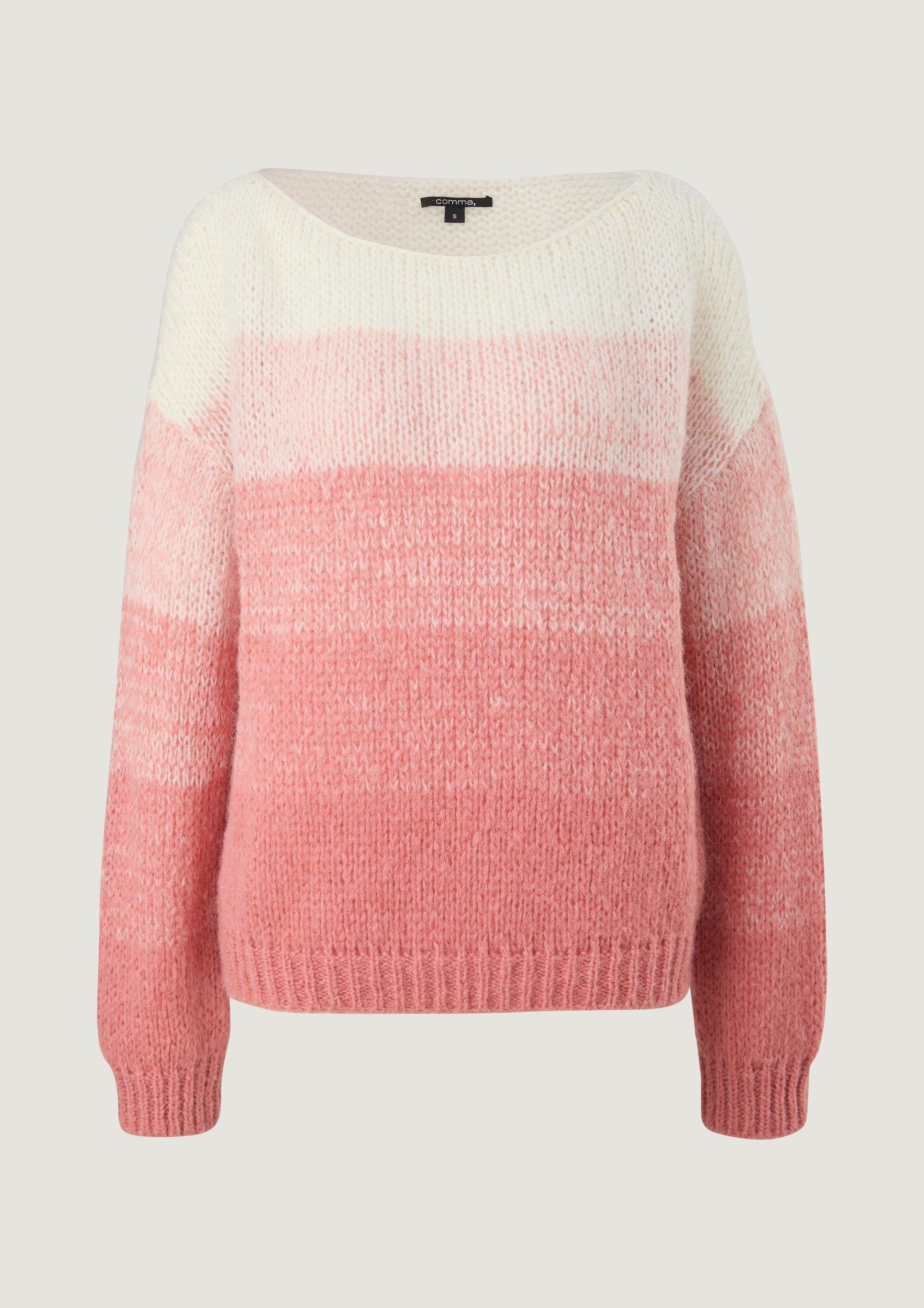 Comma Protect pink aus + Strickpullover Innovation Alpakamix Langarmshirt ^Derma GmbH