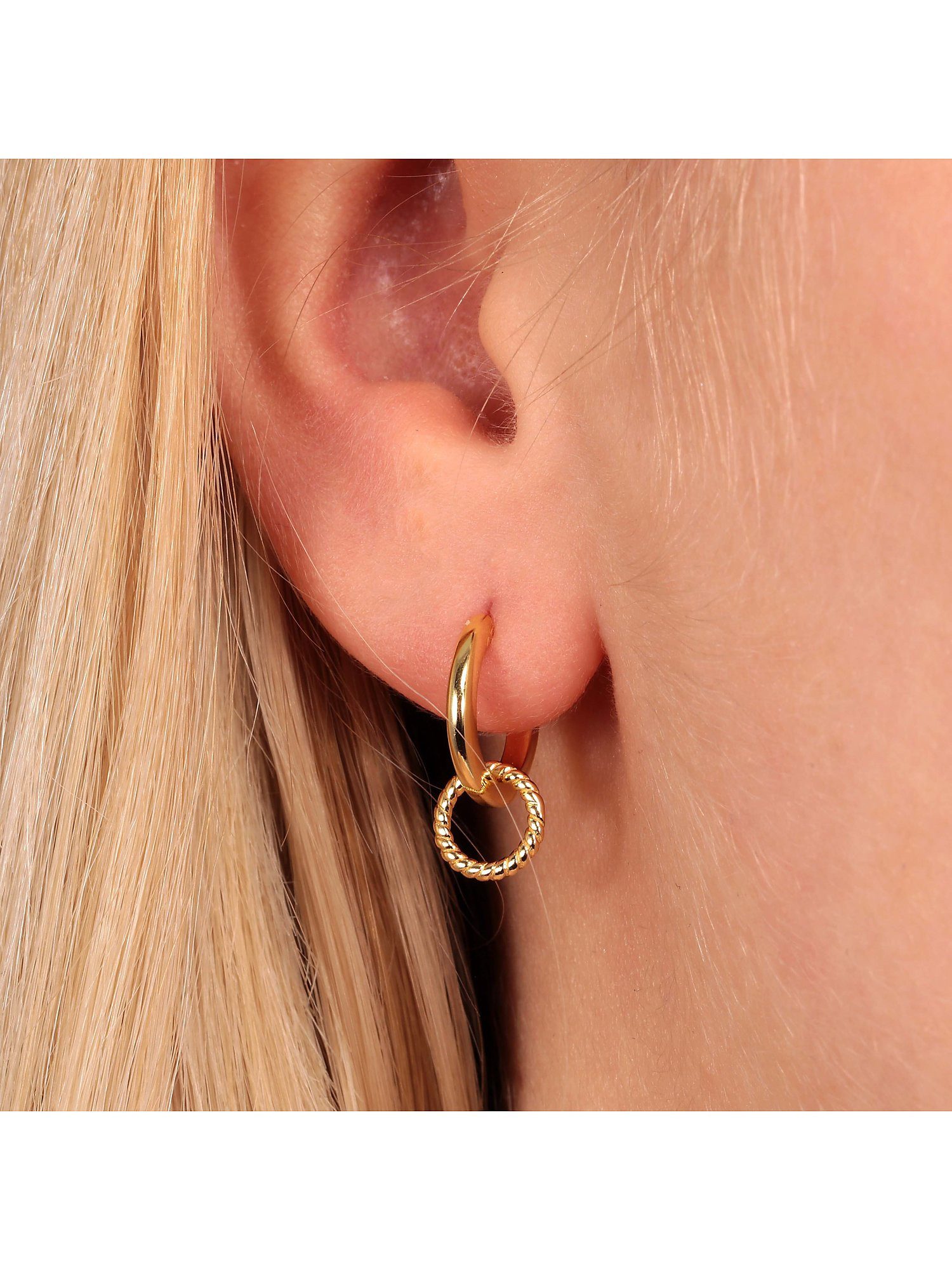 CHRIST Paar Ohrhänger CHRIST Damen-Ohrhänger 925er Silber, recycelt günstig online kaufen