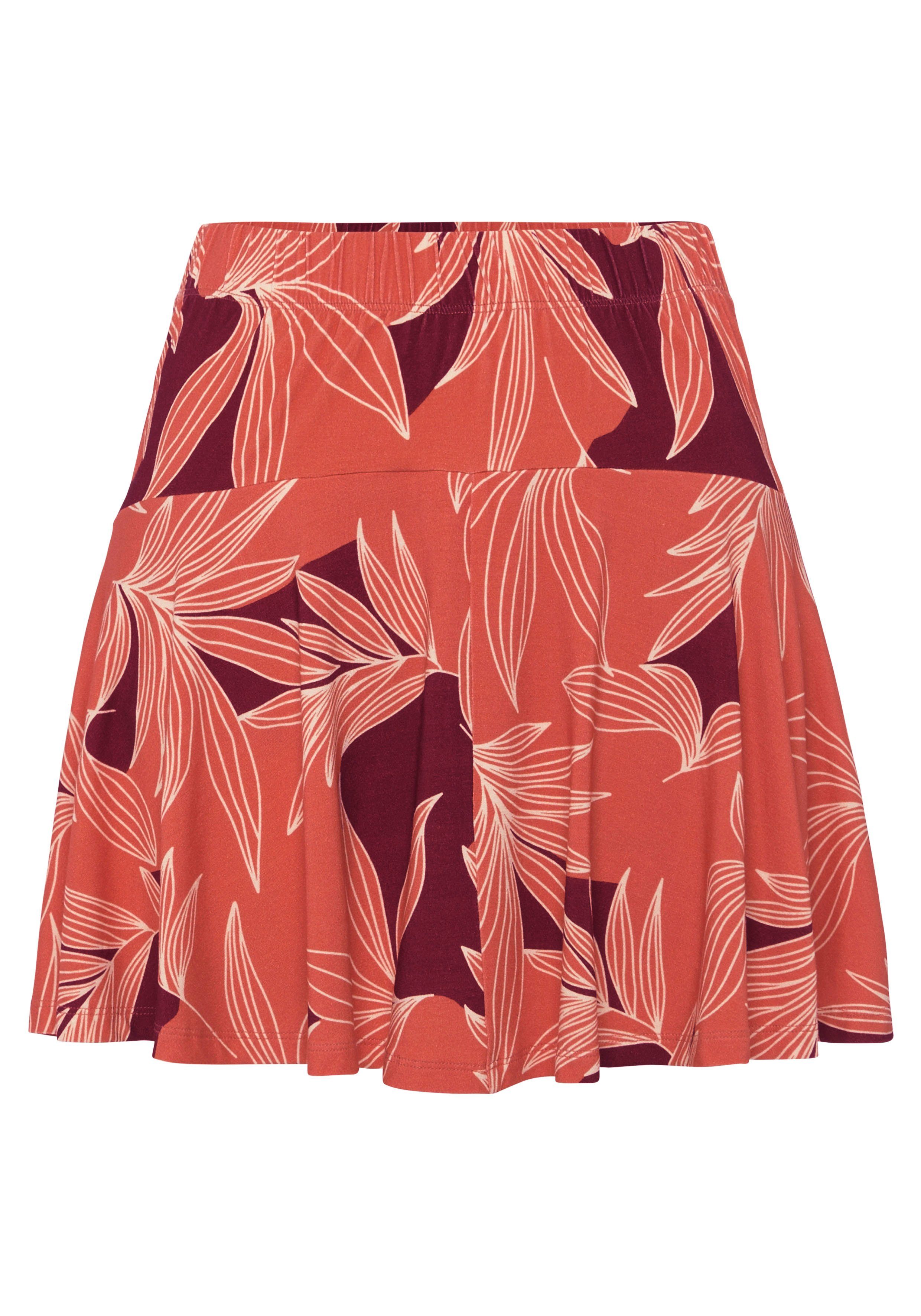 LASCANA Hosenrock mit Alloverprint, Skort, Rock inklusive Hose. € 34,99