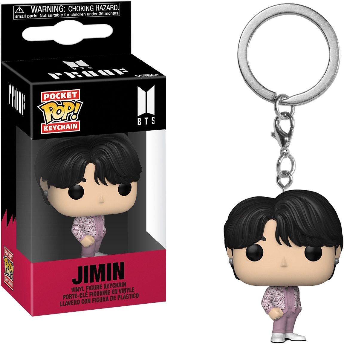 Funko Schlüsselanhänger BTS - Jimin Schlüsselanhänger Pocket POP! Keychain