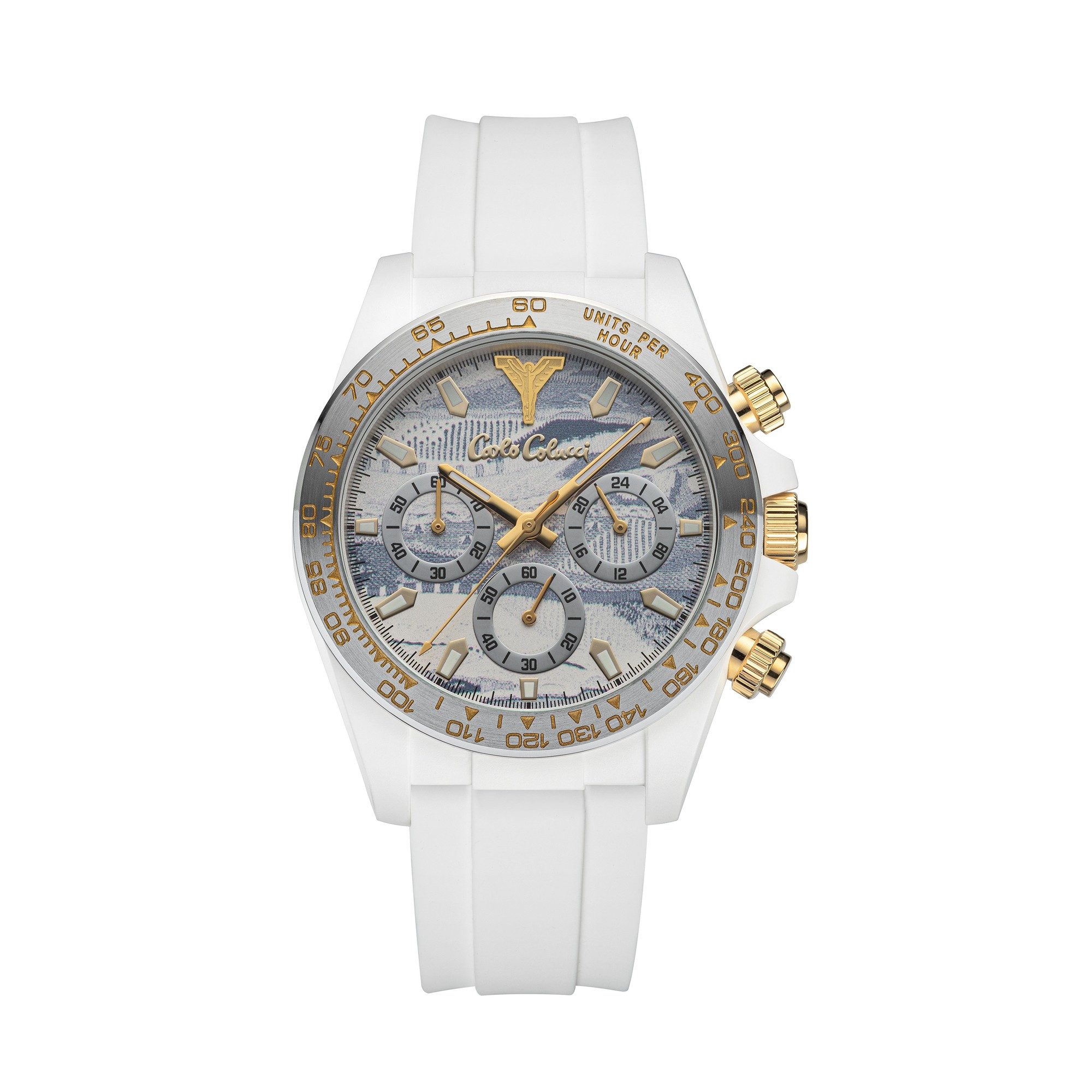 CARLO COLUCCI Chronograph Chronograph Herrenuhr 41 mm Quarz Herren CC700-4