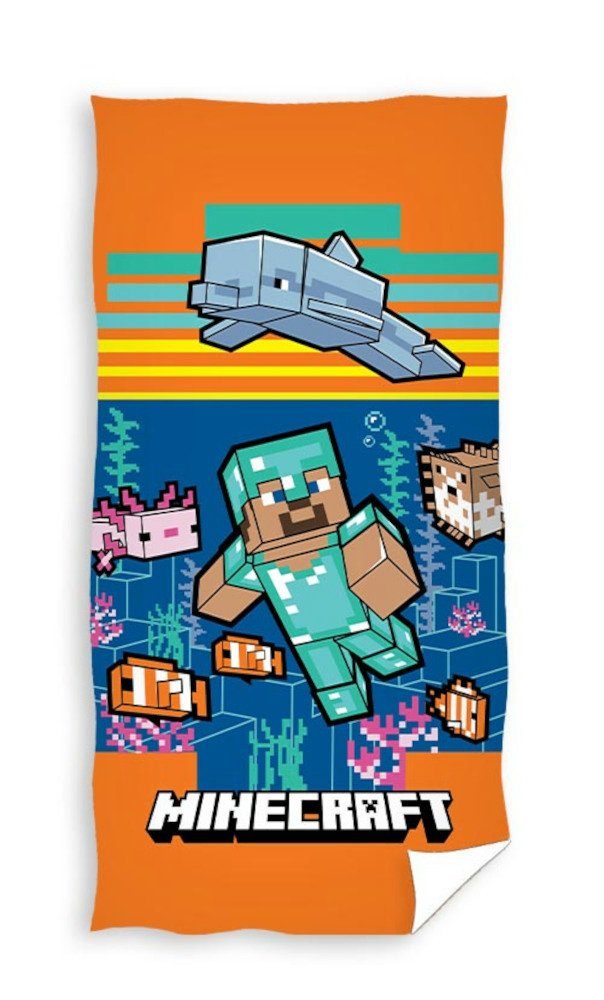 Minecraft Strandtuch Minecraft Badetuch Handtuch Strandtuch 70 x 140 cm