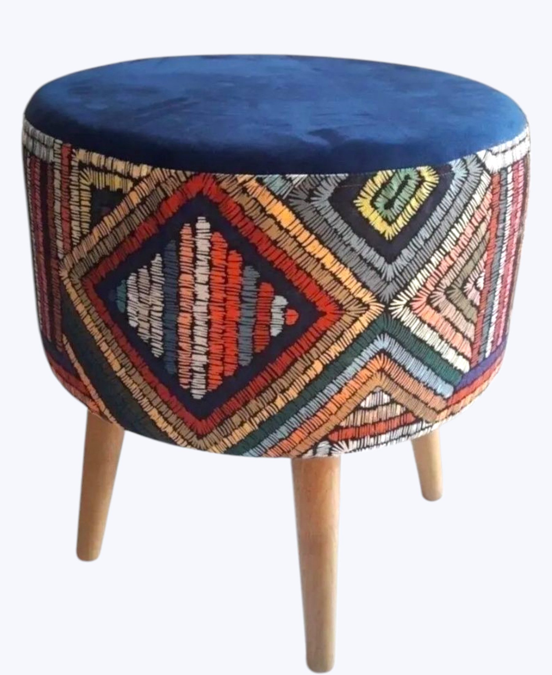 fashionshowcase Hocker Retro im Ethno-Design - günstig online kaufen