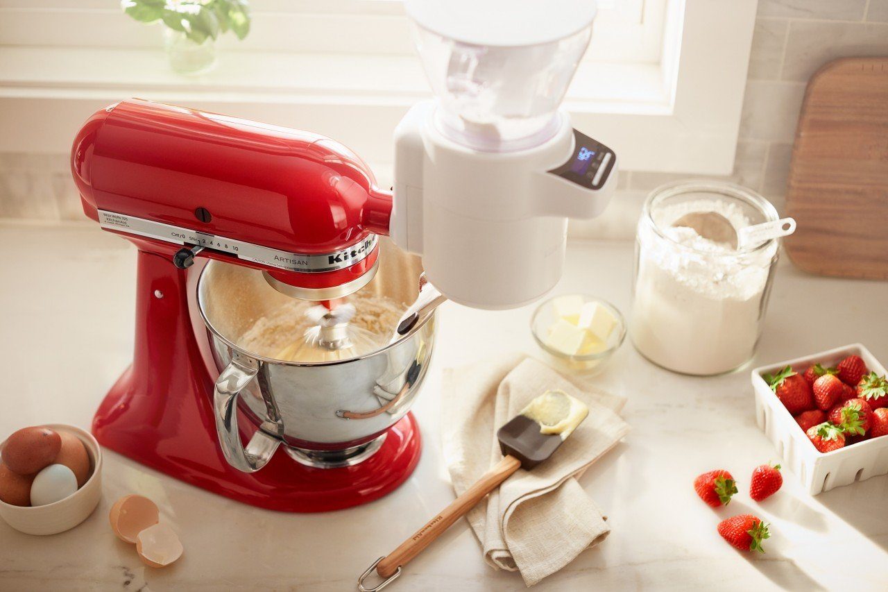 KitchenAid Siebaufsatz KitchenAid Siebvorsatz mit Digitaler Waage 5KSMSFTA
