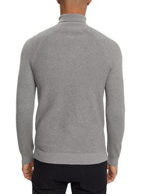 Esprit Rollkragenpullover Gerippter Rollkragenpullover