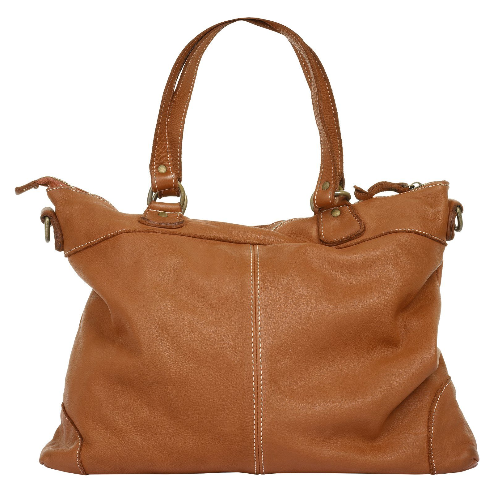 Cluty Shopper, echt Leder, Made in Italy