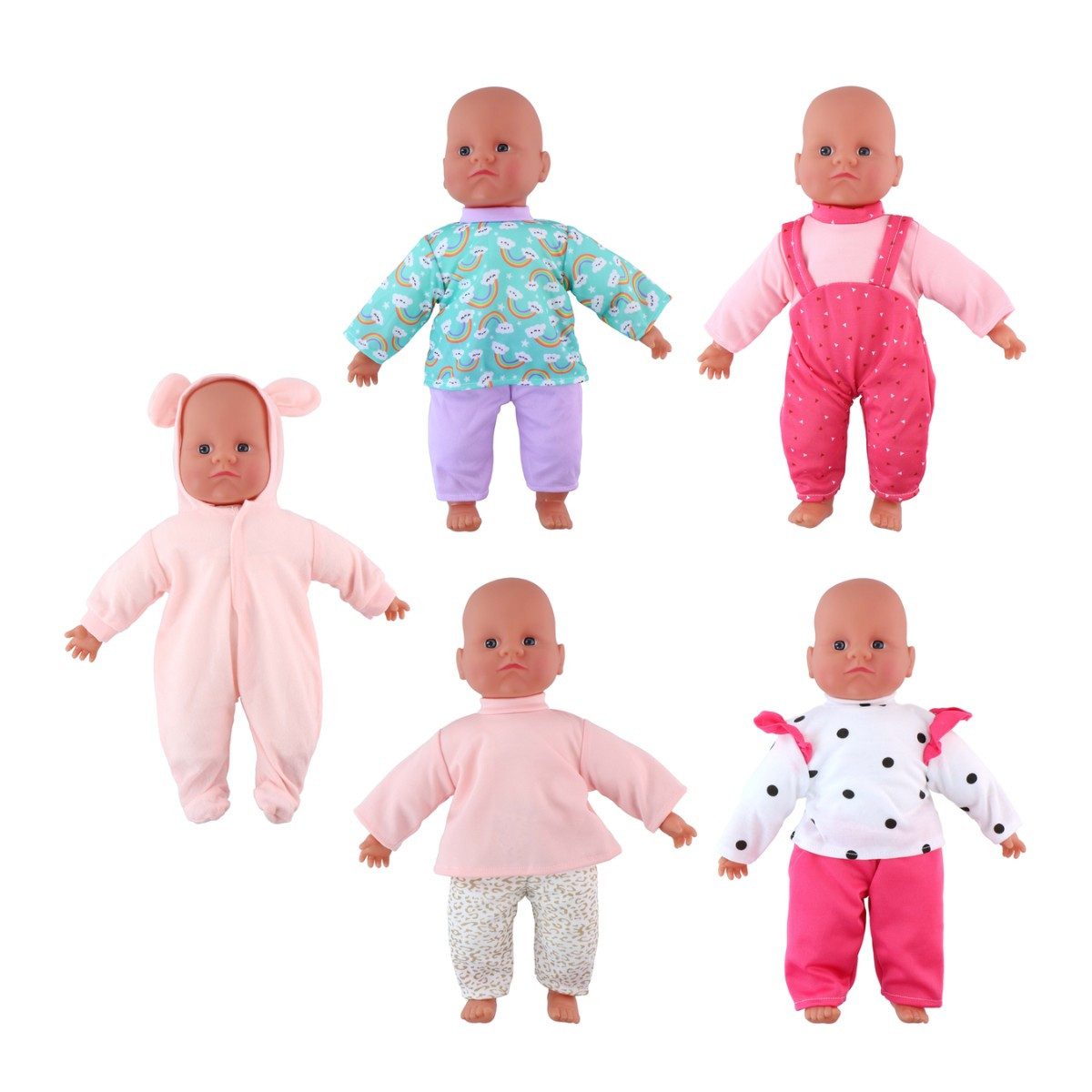 Eddy Toys Puppenkleidung Eddy Toys Puppenkleidung 40-45 CM