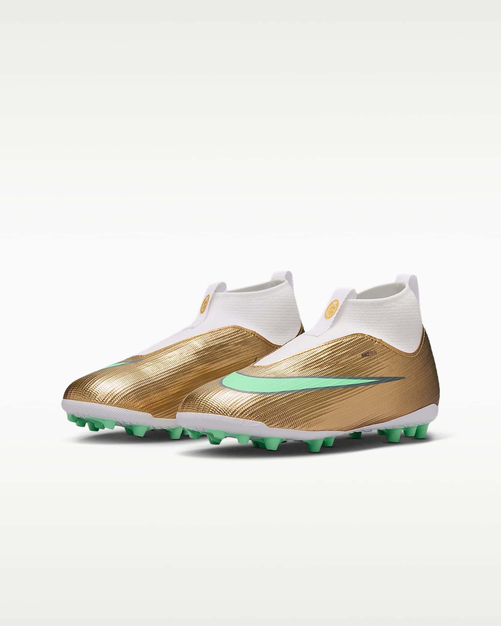 Nike JR MERCURIAL SUPERFLY 11 ACADEMY AG KM Fußballschuh Kylian Mbappe©, geeignet für Kunstrasen, für Kinder & Jugendliche