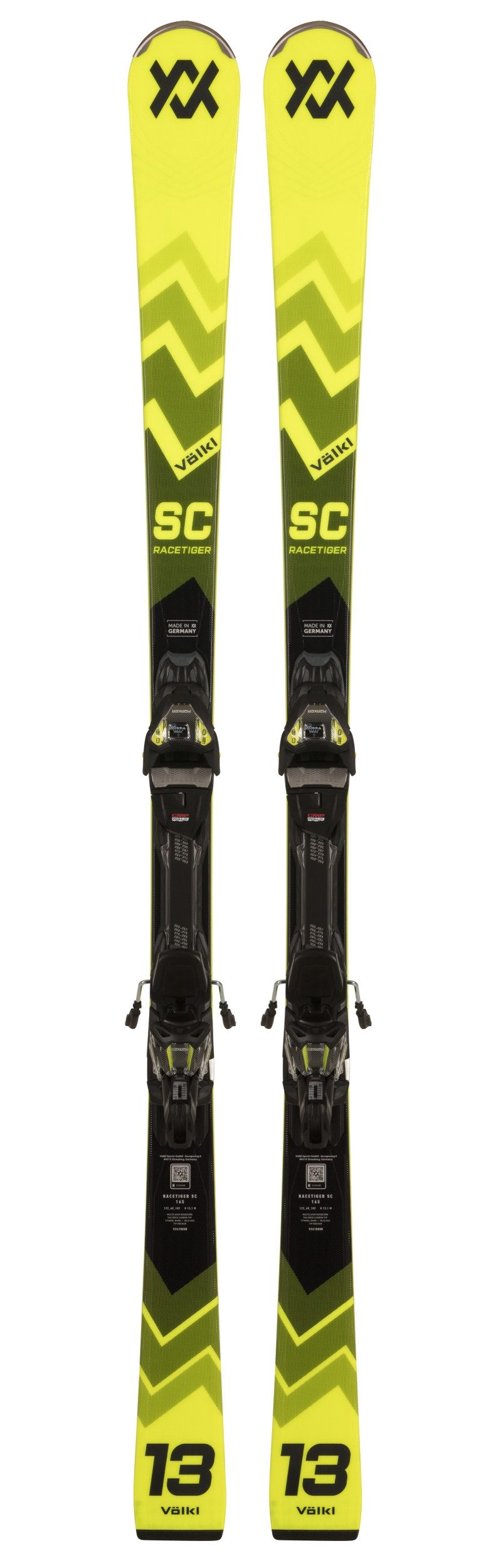 Völkl Ski RACETIGER SC YELLOW+VMOT 11 GW BLK *