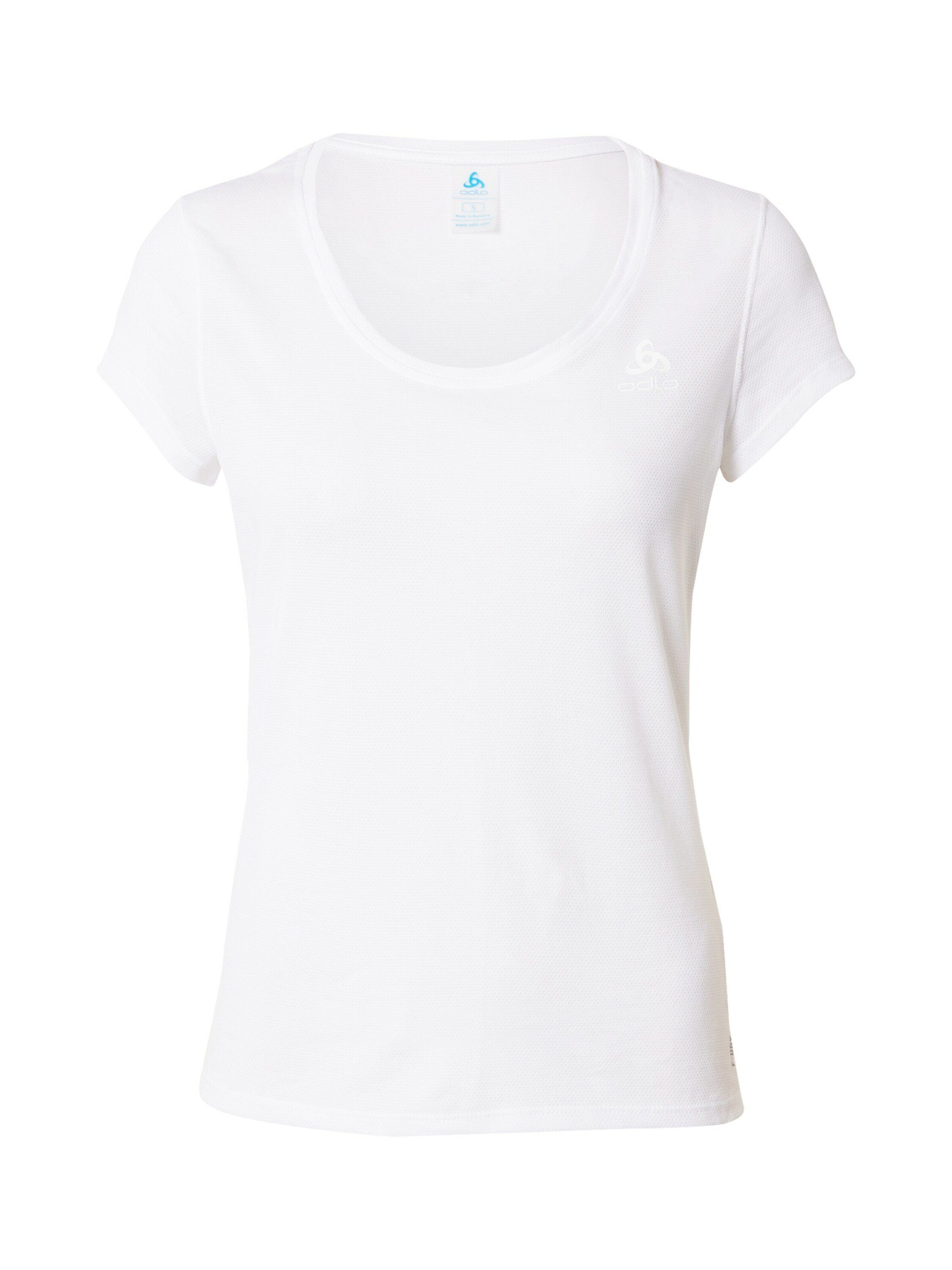 beliebte Marken Odlo Funktionsshirt (1-tlg) Plain/ohne 10000 WHITE Details