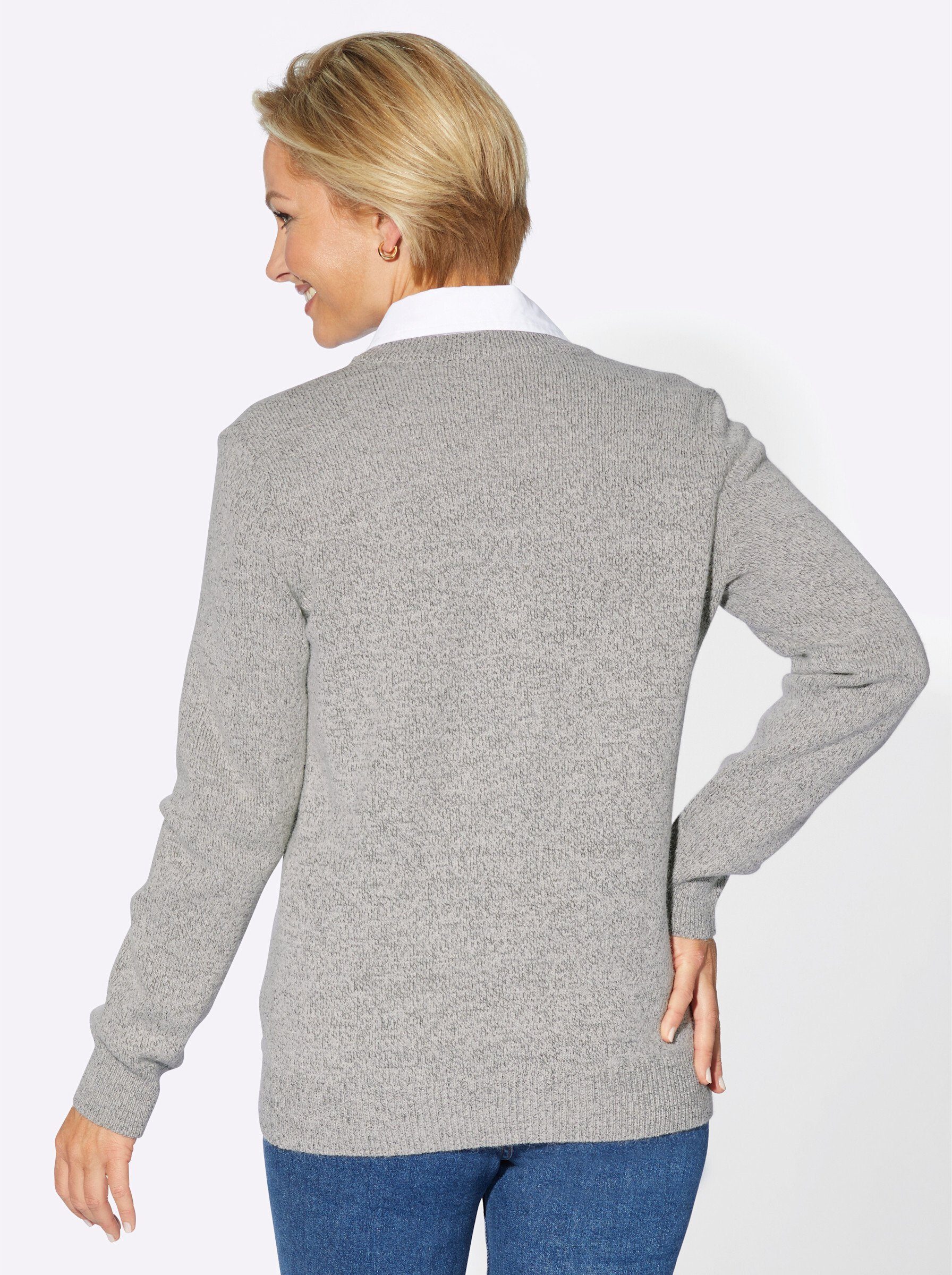 Witt Strickjacke Strickjacke Langarm Ajour