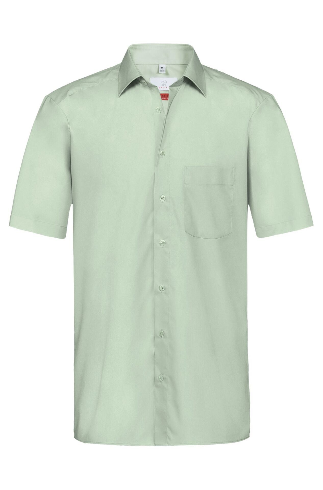 GREIFF Kurzarmhemd Greiff Essentials BASIC Herren Hemd Kent Regular-Fit Min günstig online kaufen