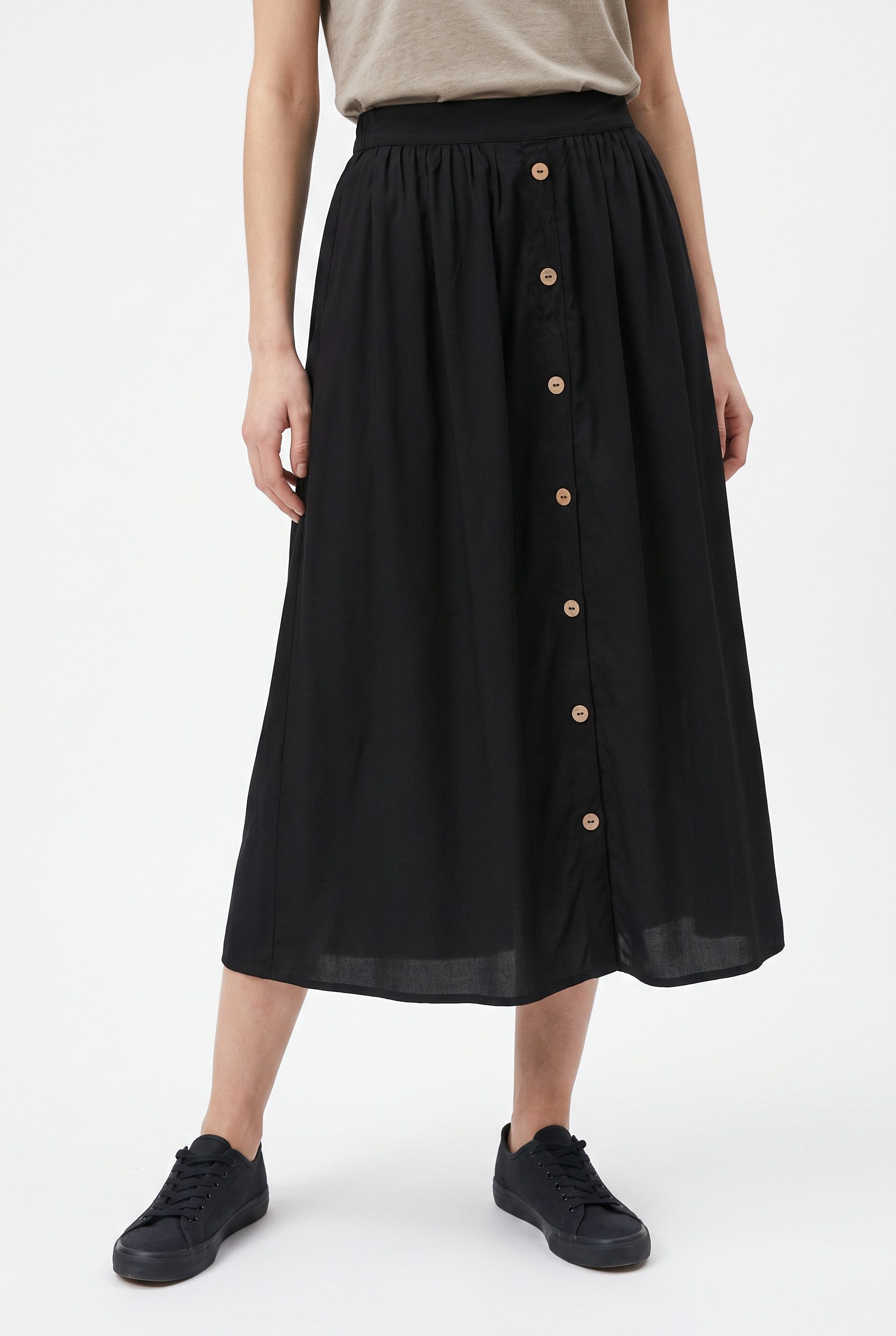 ONLY Sommerrock ONLMILANO AOP LIFE LONG SKIRT WVN NOOS Viskose