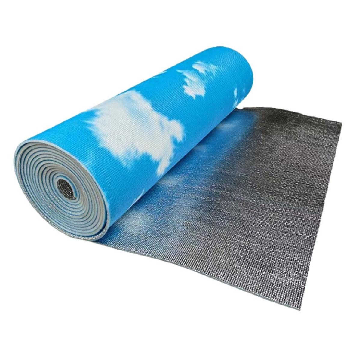 Diwzbyn Sonnenschutz-Fensterfolie für Glasfenster Wärmedämmfolie Fenster 8mm Doppelte Aluminiumblasen