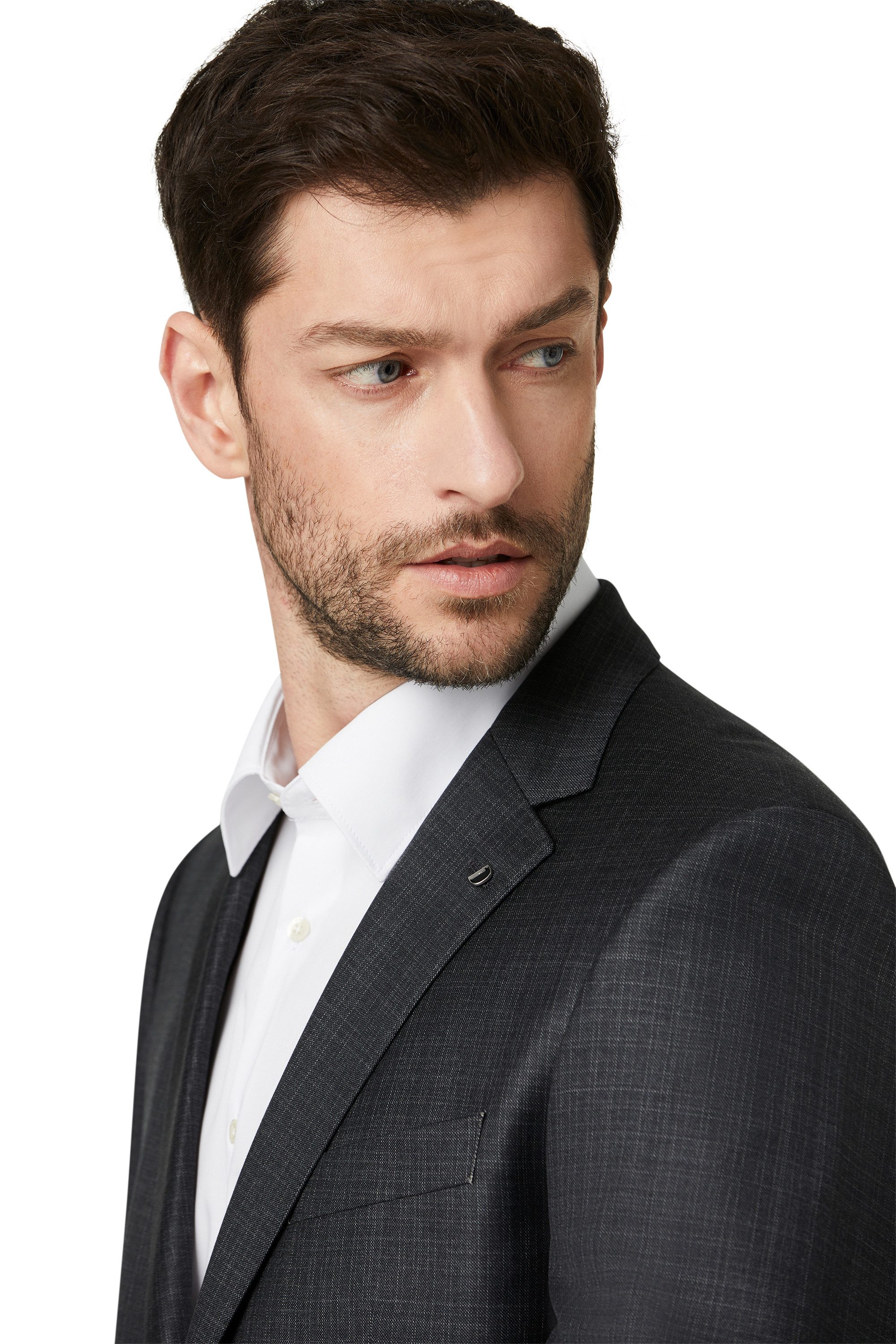 Digel Anzugsakko Duncan-AMF (1-tlg., Schurwolle) Kissing Buttons