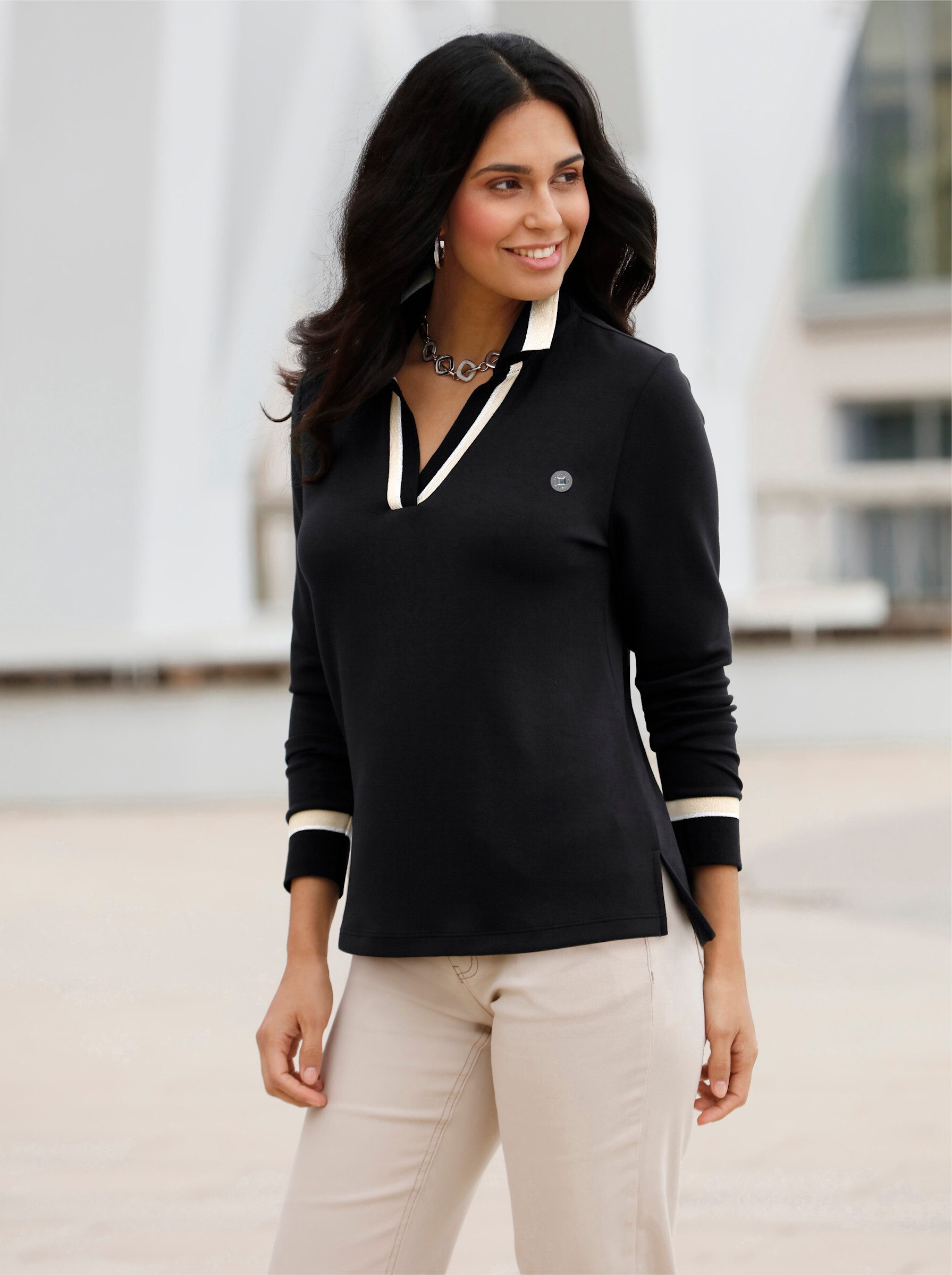 Witt T-Shirt Poloshirt Langarm