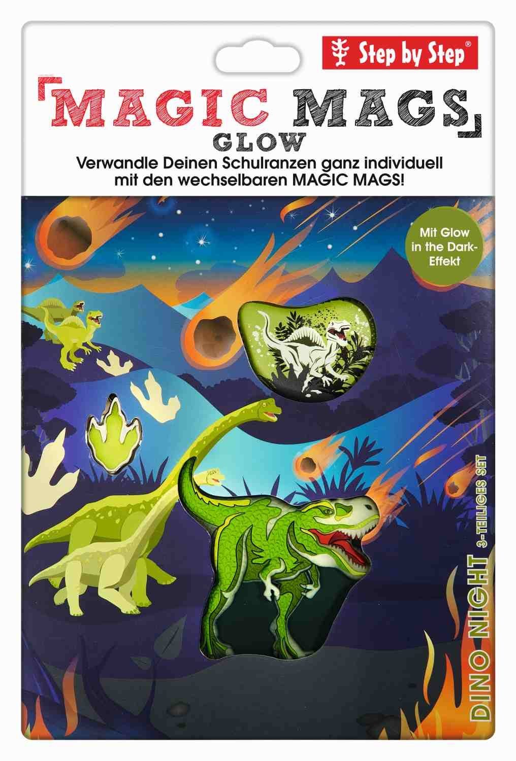 Step by Step Schulranzen Step by Step MAGIC MAGS GLOW "Dino Night Tyro"