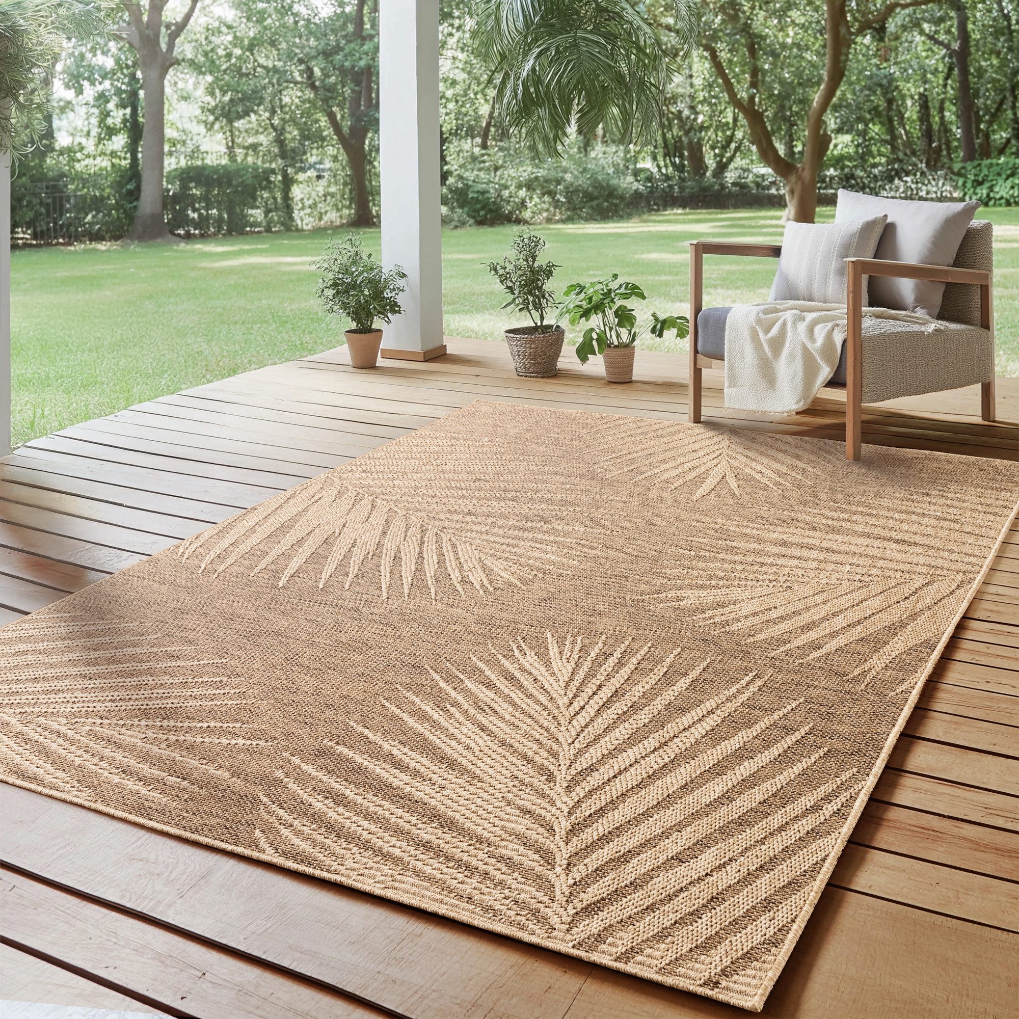 SIMPEX24 Outdoorteppich Boho Design, Läufer, Höhe: günstig online kaufen