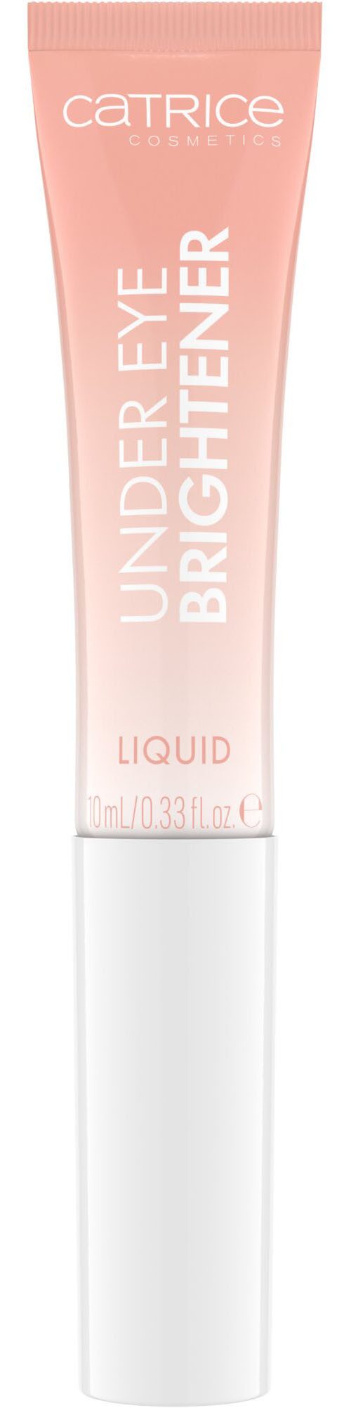 Catrice Augenpflege-Set Under Eye Brightener Liquid, 3-tlg., Roséton, aufhellend, leicht, glattes Finish