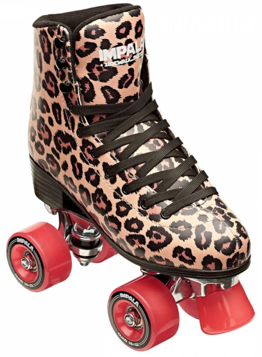 Impala Rollschuhe IMPALA QUAD SKATE Kinder Rollschuh leopard